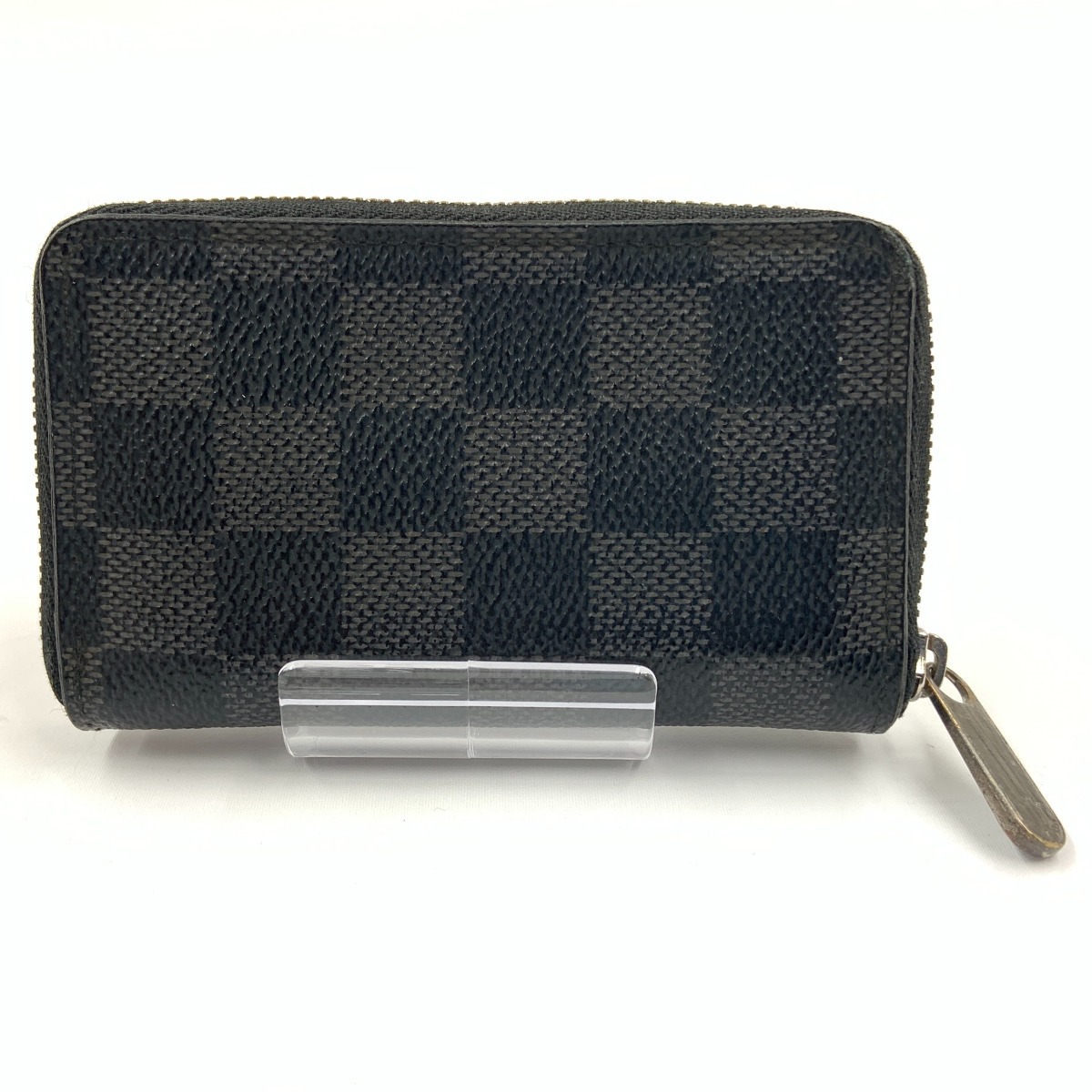 〇〇【中古】LOUIS VUITTON ルイヴィトン ミエ グラフィット ジッピー コインパース コインケース N63076 ブラック Bランク