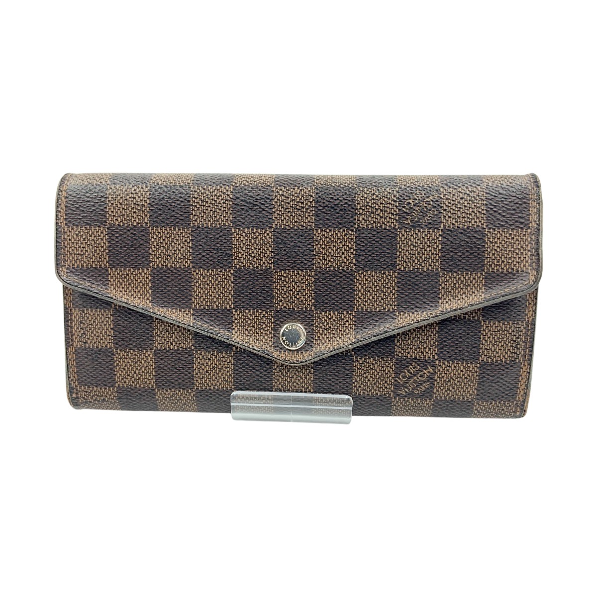 〇〇【中古】LOUIS VUITTON ルイヴィトン ダミエ ポルトフォイユ サラ 二つ折り紙入れ  N63209 かしら文字入り口・入口 C序列付ける