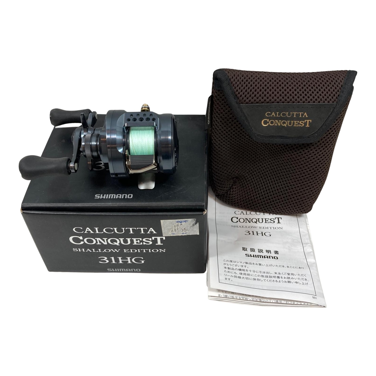 ττ【中古】SHIMANO シマノ ベイトリール 24カルカッタコンクエスト シャローエディション 31HG 046741 Aランク