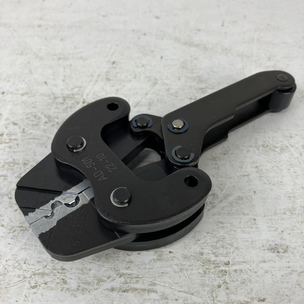 ЗЗ【中古】JST 空気圧式圧着工具用ダイス 検査証付 AD-501 ブラック Sランク