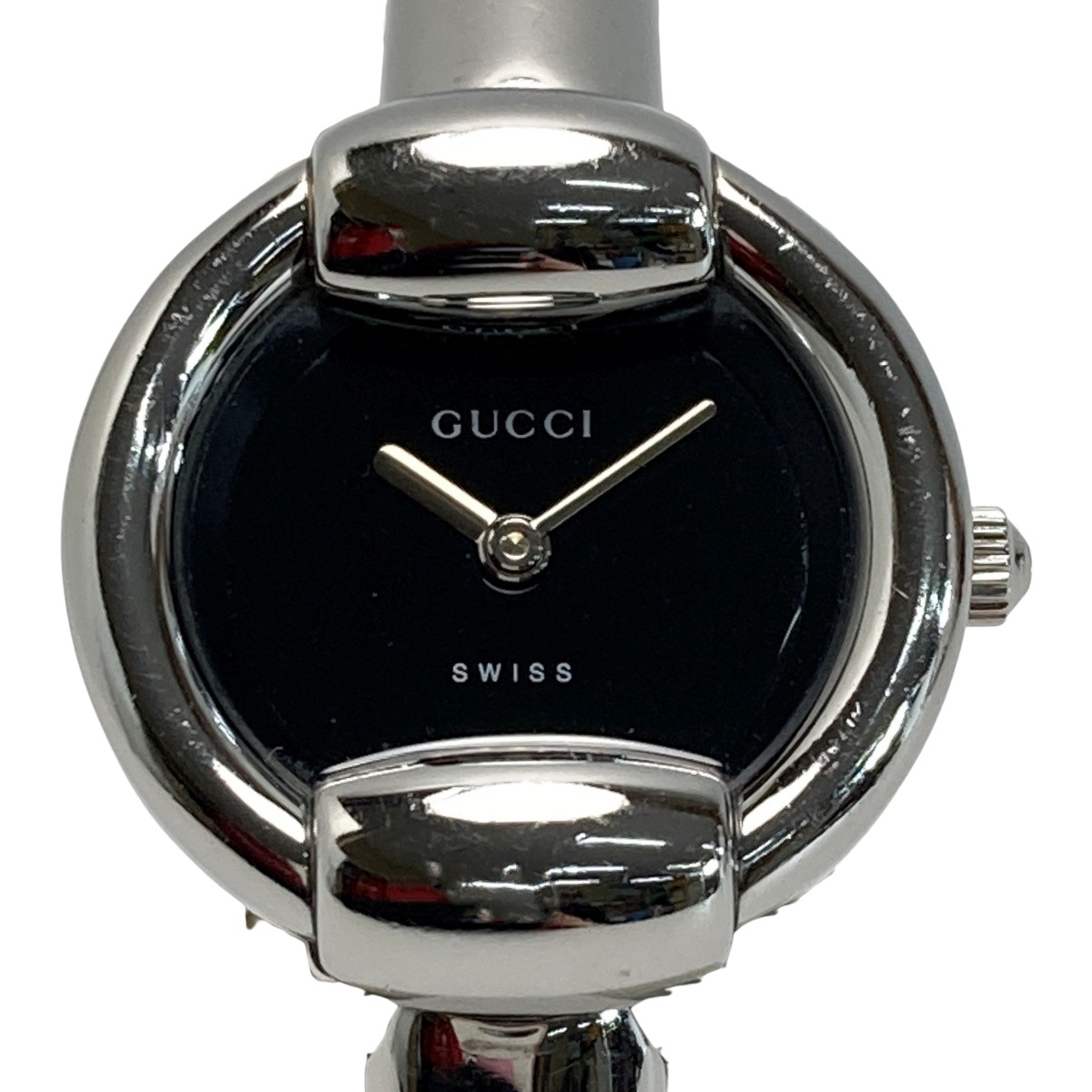 楽天市場】【中古】GUCCI グッチ バングルウォッチ 2700.2.L ブラック