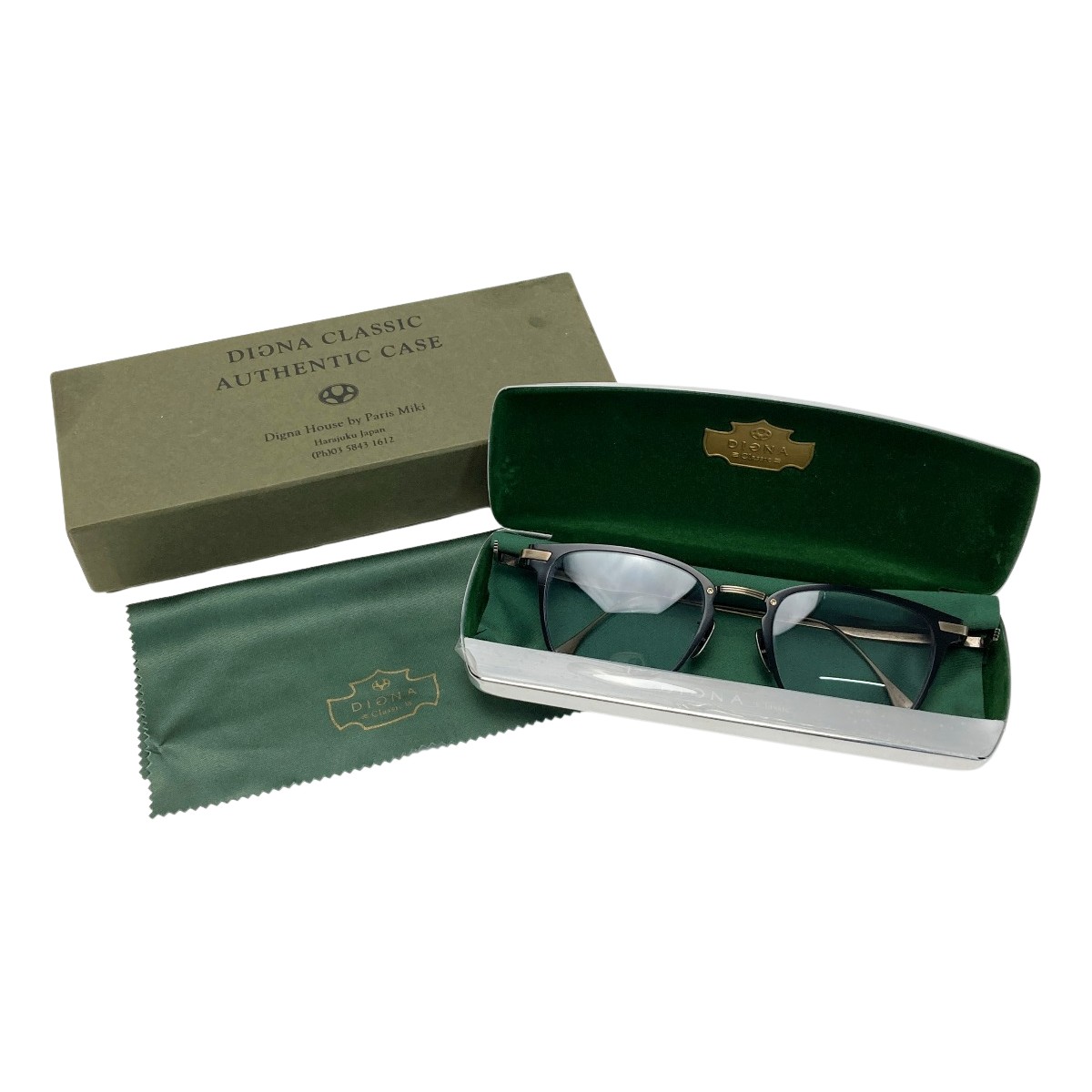 楽天市場】ディグナ クラシック 311 メガネ ゴールド シモカク