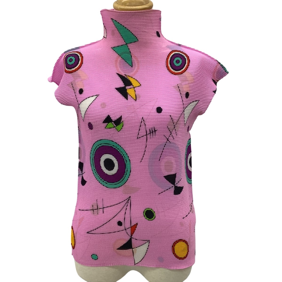 イッセイミヤケ ISSEY MIYAKE, 袖レースプリーツ全体ワッフルプリーツ イッセイミヤケ ISSEY MIYAKE, 袖レースプリーツ全体ワッフルプリーツ