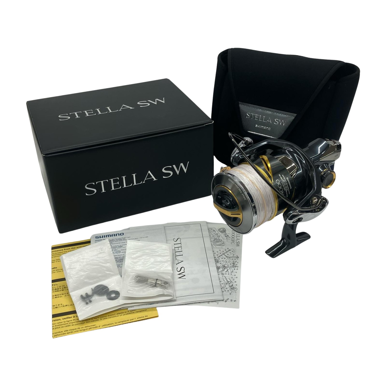 σσ【中古】SHIMANO シマノ スピニングリール 25中心柱SW14000XG 047595 A位置づける