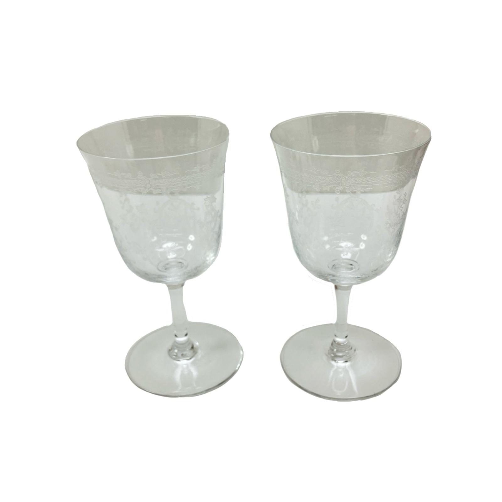 【中古】Baccarat バカラ ラファイエットワイングラス 2P 外箱無し Bランク｜リサイクルビッグバン店