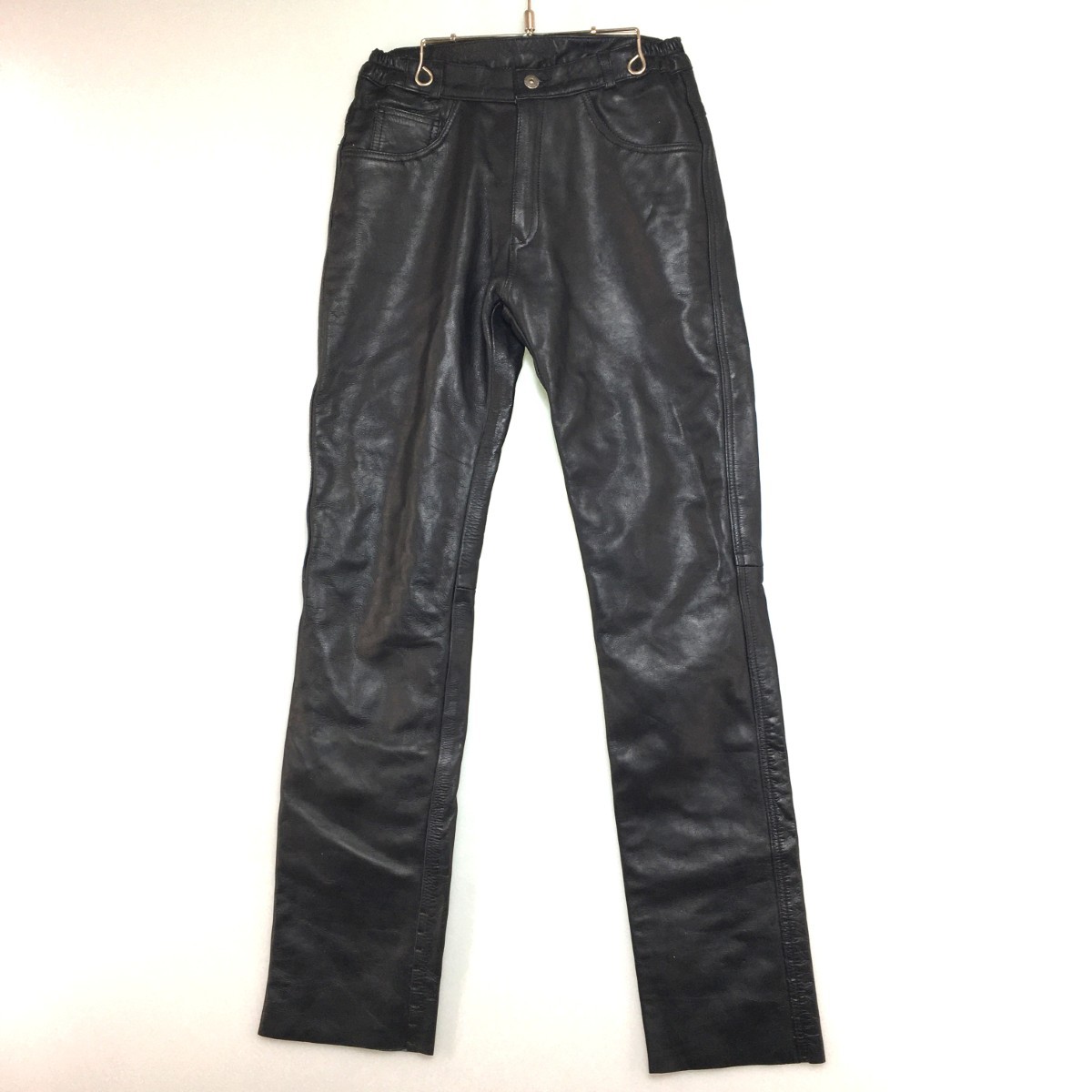 【中古】DAYTONA レザーパンツ　サイズ30 DL-005 ブラック Bランク