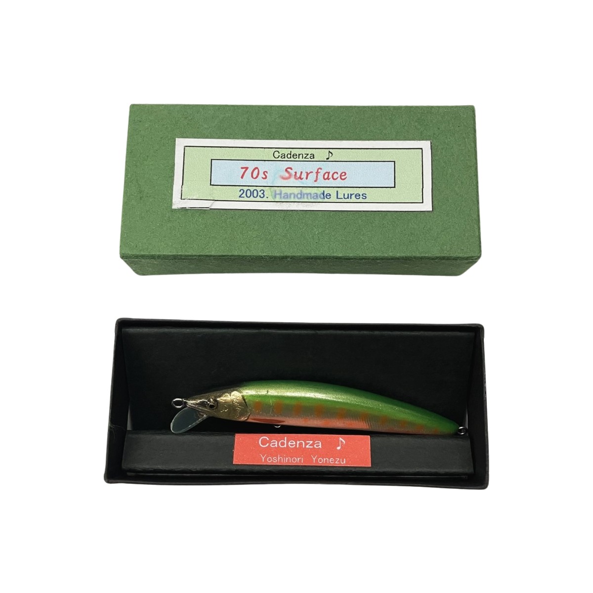 〇〇【中古】Cadenza カデンツァ Cadenza♪ バルサ Balsa 70s 4.5g sinking ルアー ミ否 Surface 未当てはめる品 S序列付ける
