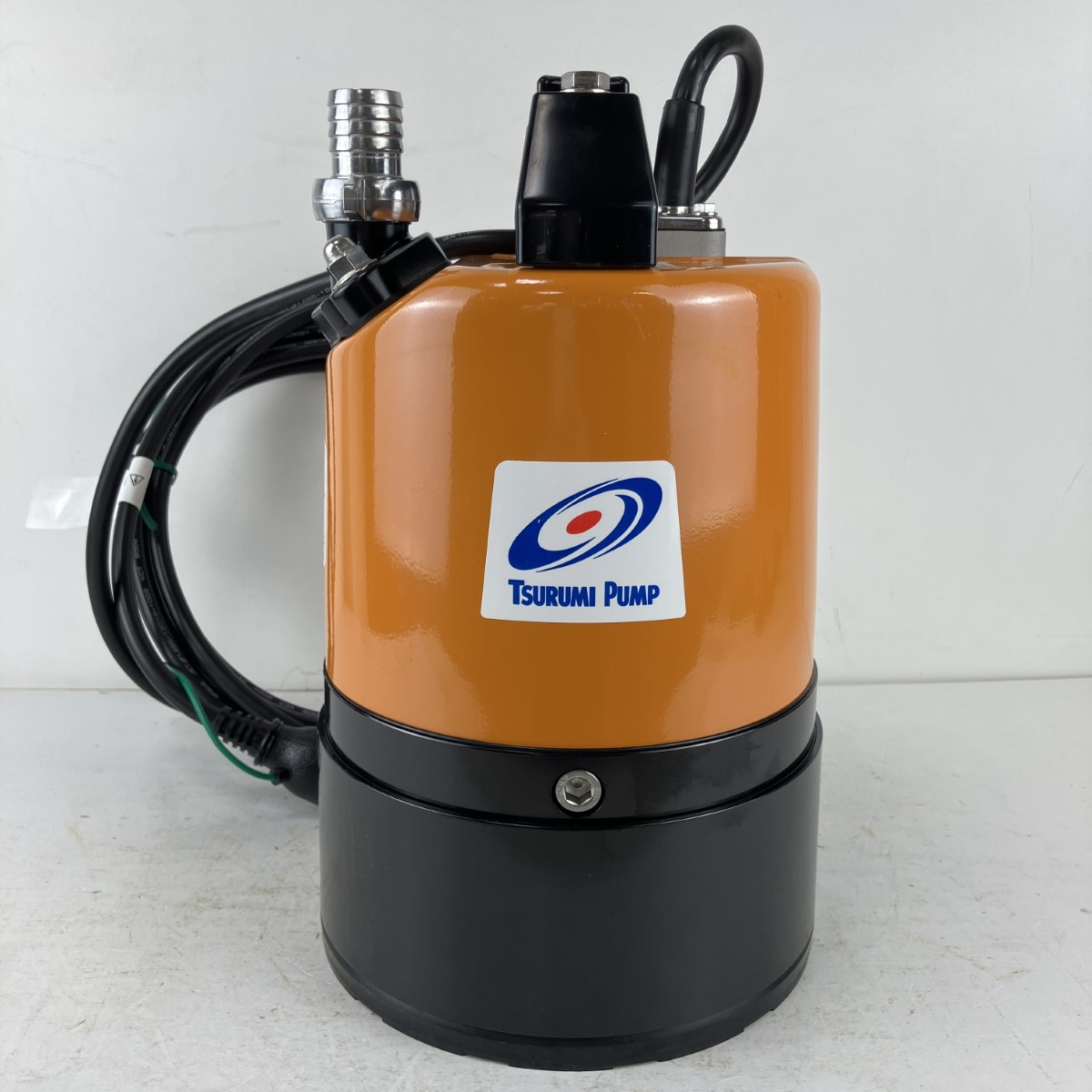 ЗЗ【中古】TSURUMI PUMP ツルミポンプ 100v 0.48kw 口径25mm 水中ポンプ LSC1.4S-51 オレンジ Sランク