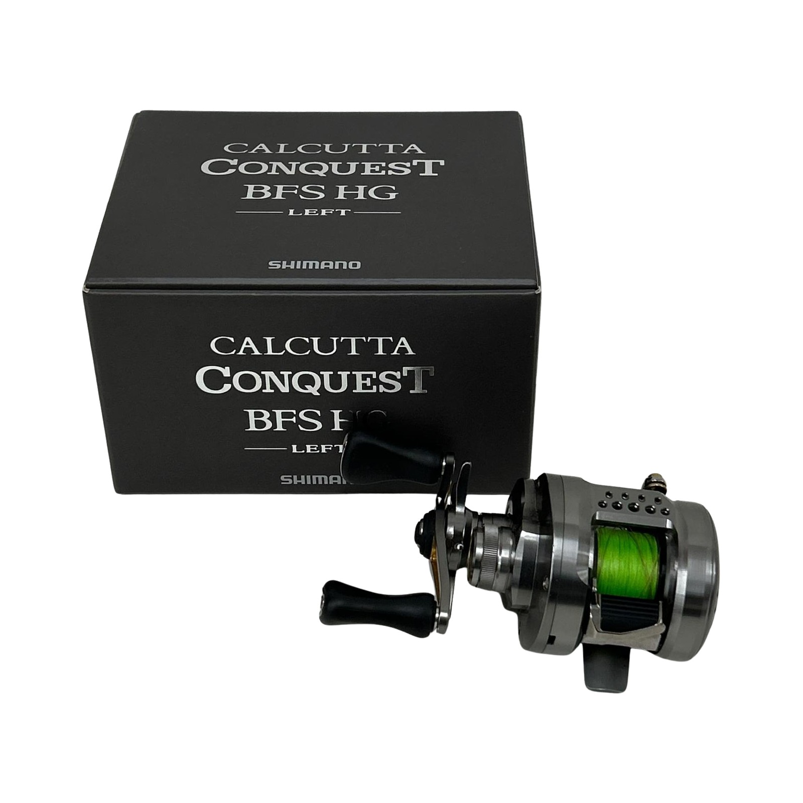 ▼▼【中古】SHIMANO シマノ ベイトリール 23カルカッタコンクエストBFS HGL 045690 Bランク