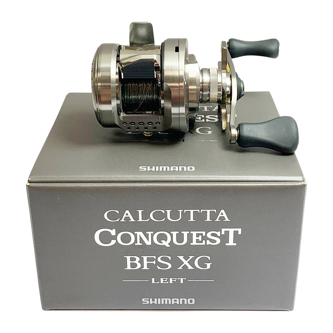 1回使用　シマノ 23 カルカッタコンクエスト BFS XG L 超美品 楽天市場】【中古】SHIMANO シマノ 23カルカッタコンクエストBFS XG