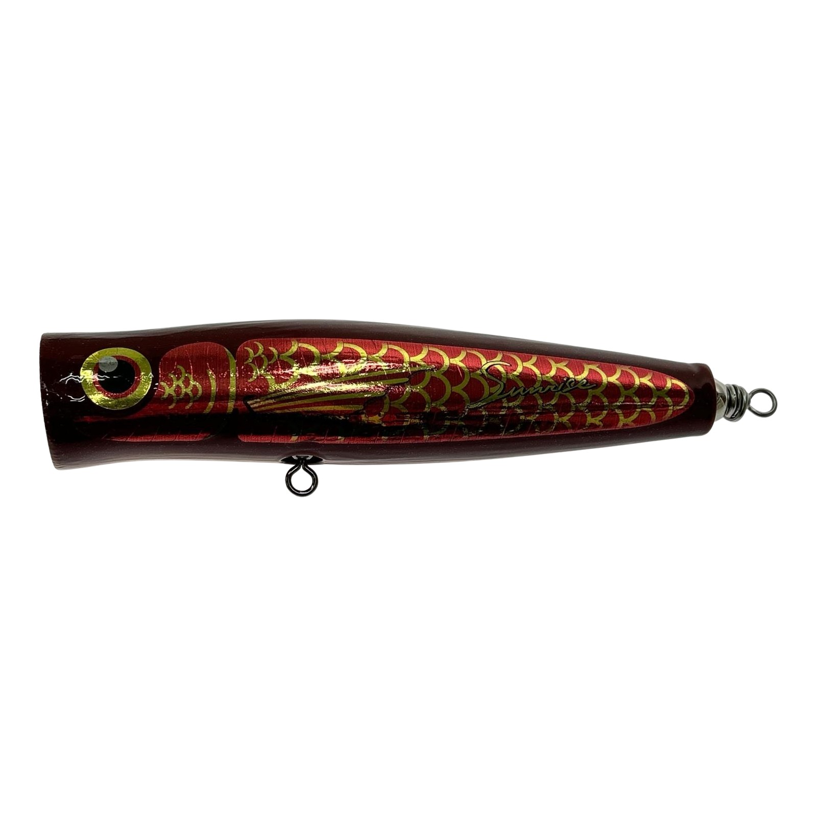 ▼▼【中古】CARPENTER ルアー ポッパー 防波堤独居室DS120 サンライズオリカラ アカキムコイ カラツクンチカラーイ カラツクンチカラー A序列付ける