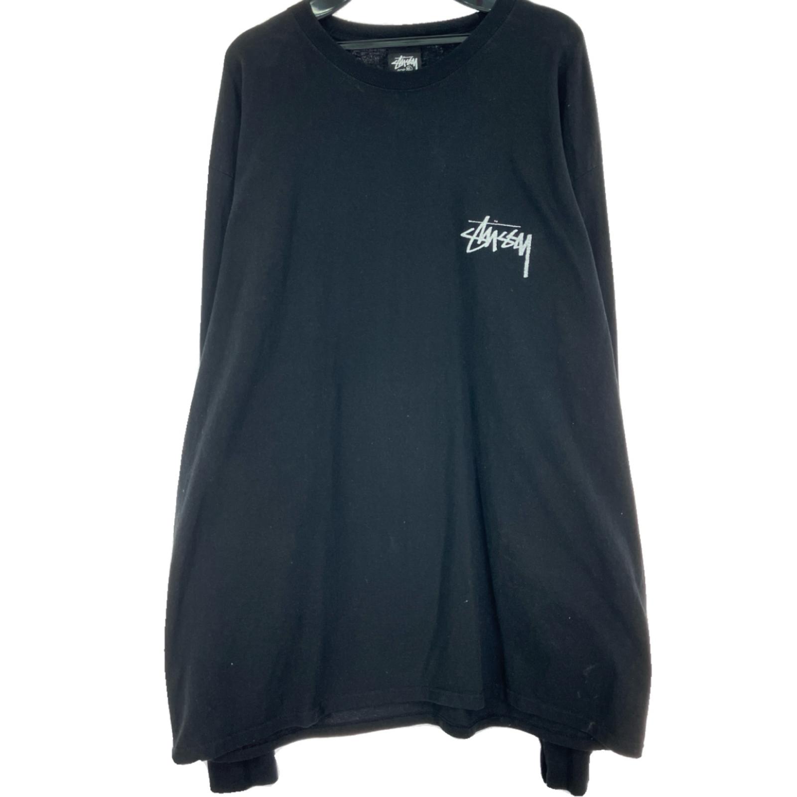 【中古】stussy ステューシー 8Ball Fade XLサイズ ブラック Bランク