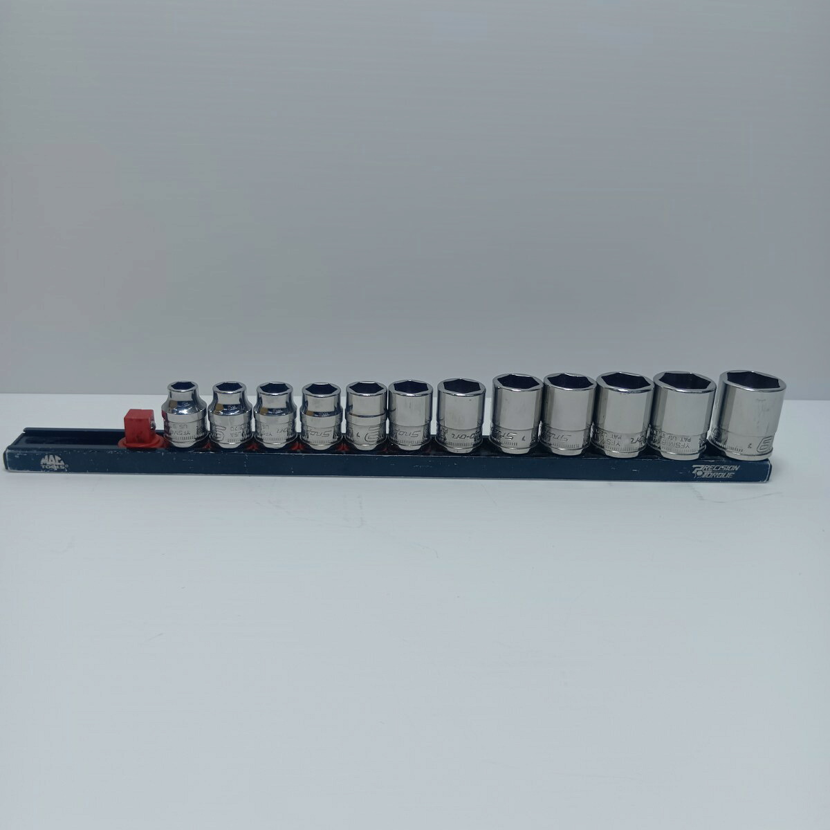 【中古】Snap-on スナップオン ソケット　土台MAC TOOLS 12個ｾｯﾄ Bランク