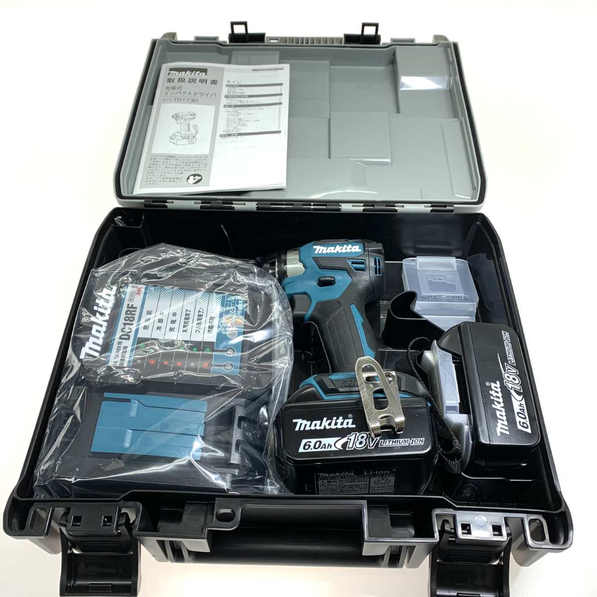 【エントリーポイント10倍|7/19 20:00-7/26 1:59】【送料無料】【中古】MAKITA マキタ 締付工具 インパクトドライバ TD173DRGX ブルー Sランク|リサイクルビッグバン店