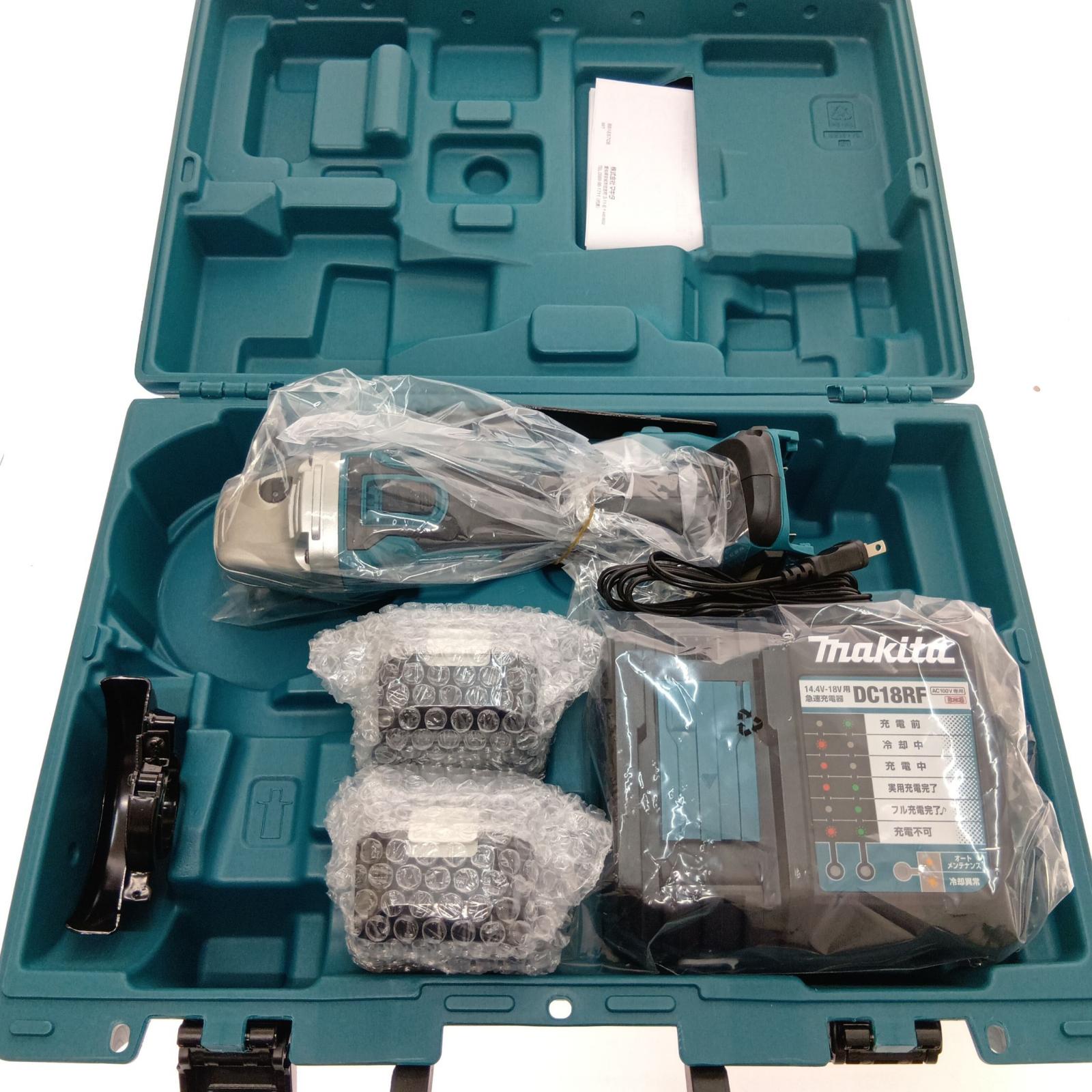 □□【中古】MAKITA マキタ 100粍 申し受ける式ディスクグラインダ 18Ｖ GA404DRGXN S価値づける