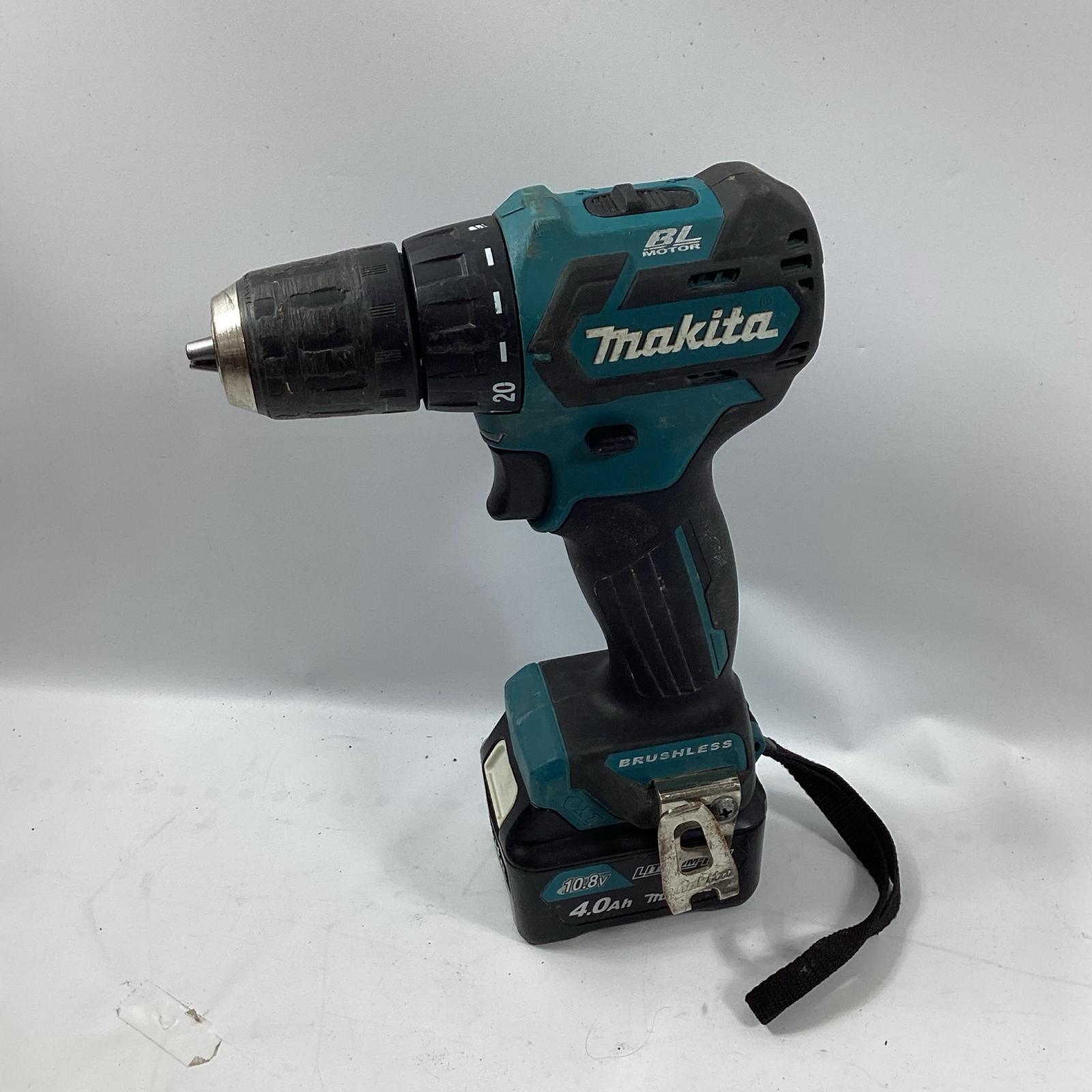 【中古】MAKITA マキタ ドライバドリル DF332D 充電池1個付 コードレス式 10.8v 4.0Ah Cランク｜リサイクルビッグバン店