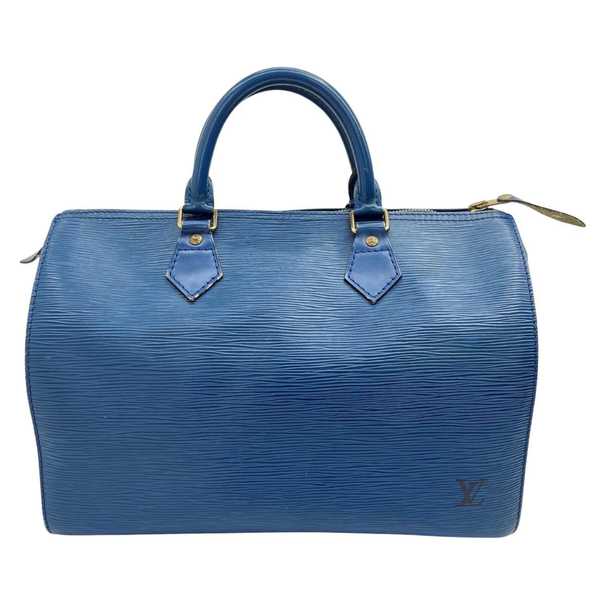 ◆◆【中古】LOUIS VUITTON ルイヴィトン ハンドバッグ エピ スピーディ30 M43005 ブルー Cランク