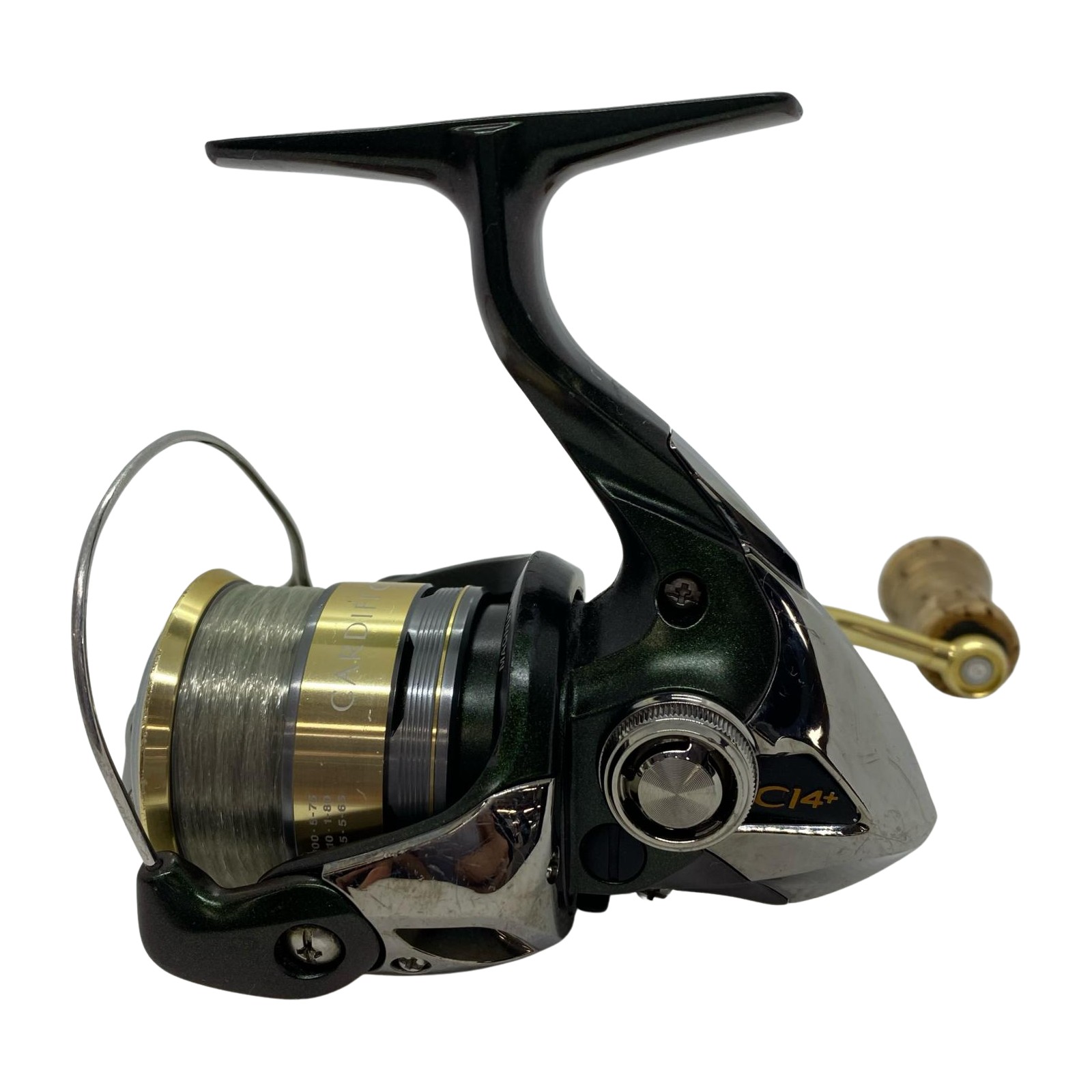 ΨΨ【中古】SHIMANO シマノ スピニングリール　12カーディフ Cl4＋ C2000HGSキズ有　本体のみ 03035 Cランク