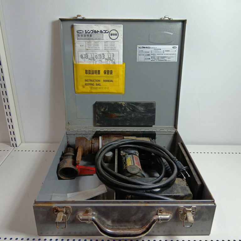 【中古】TONE トネ ナットランナーシンプルトルコン GSR81T 度合いC 容れもの付 C位置づける