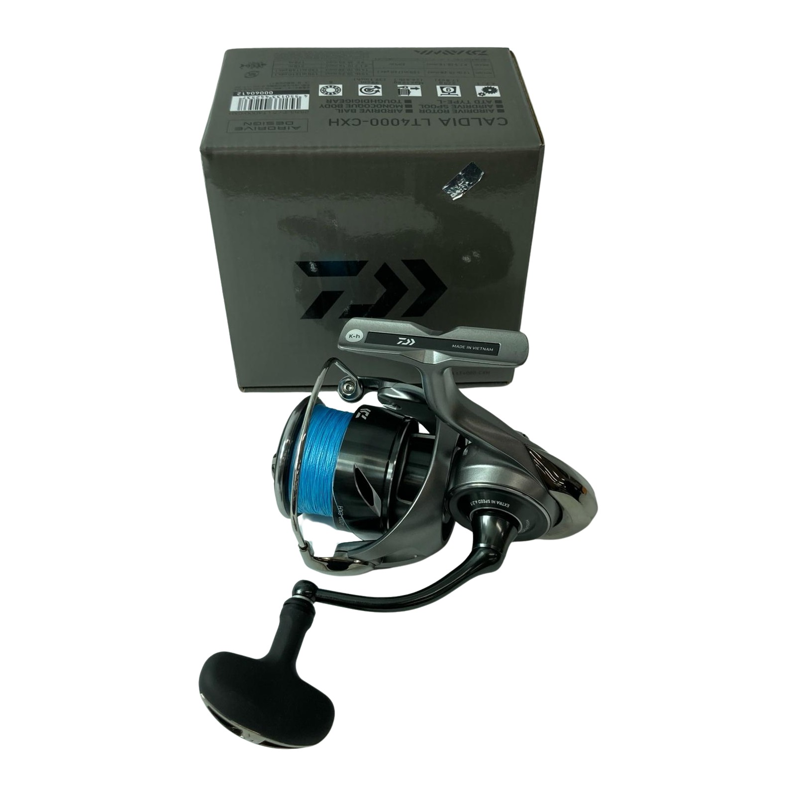 【中古】DAIWA ダイワ スピニングリール 25カルディア LT4000-CXH 00060412 (442537) Bランク