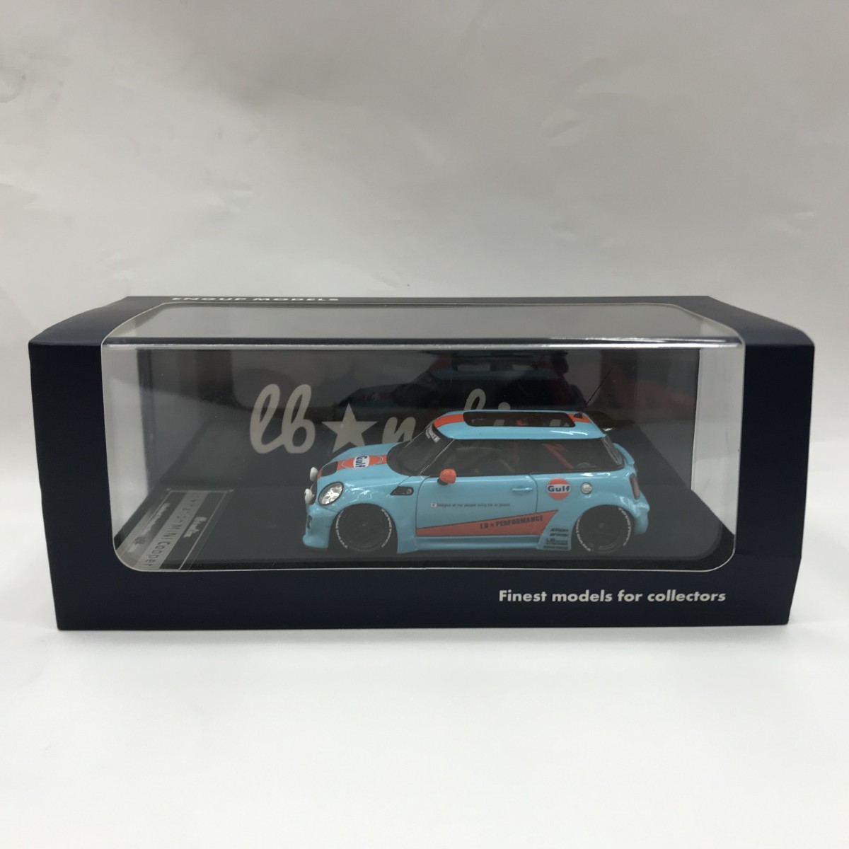 【中古】 ENGUP MODELS 1/43 R56 ミニ クーパー LB★nation 200台限定 343356 ブルー Bランク