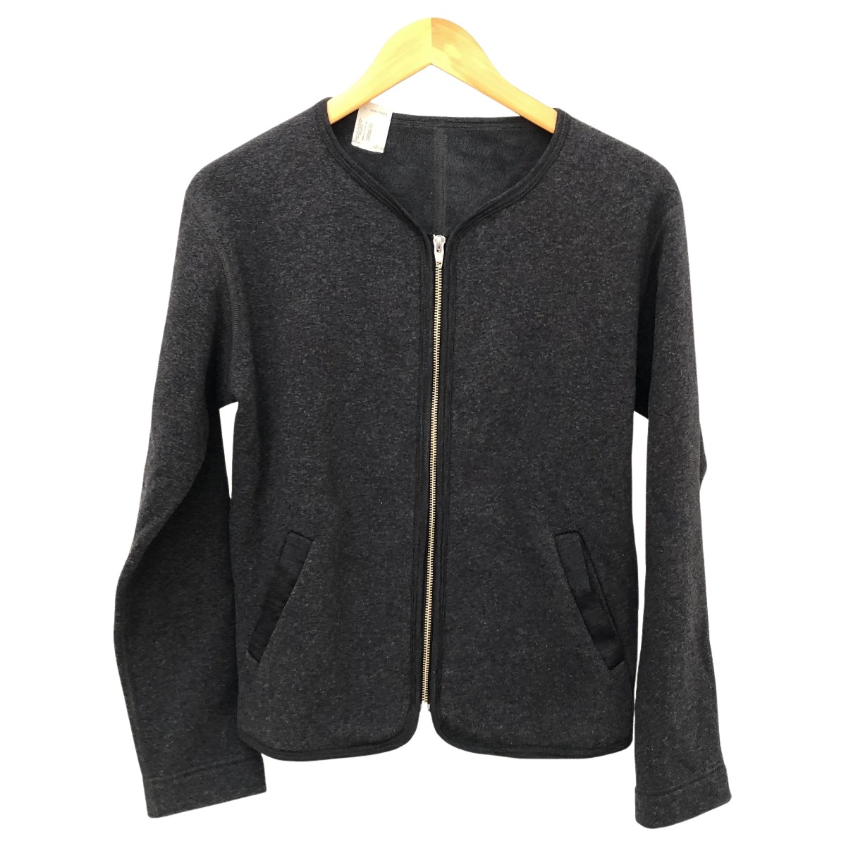 □□【中古】N.HOOLYWOOD ジレー ジップカーディガン 36(S) 薄墨色 C序列付ける