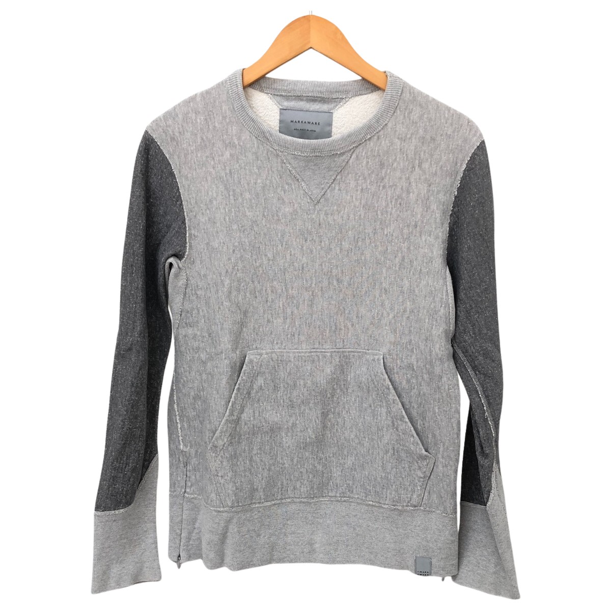□□【中古】MARKAWARE 流汗 調教師 大きさ1(S) ともし火薄墨色 C序列付ける