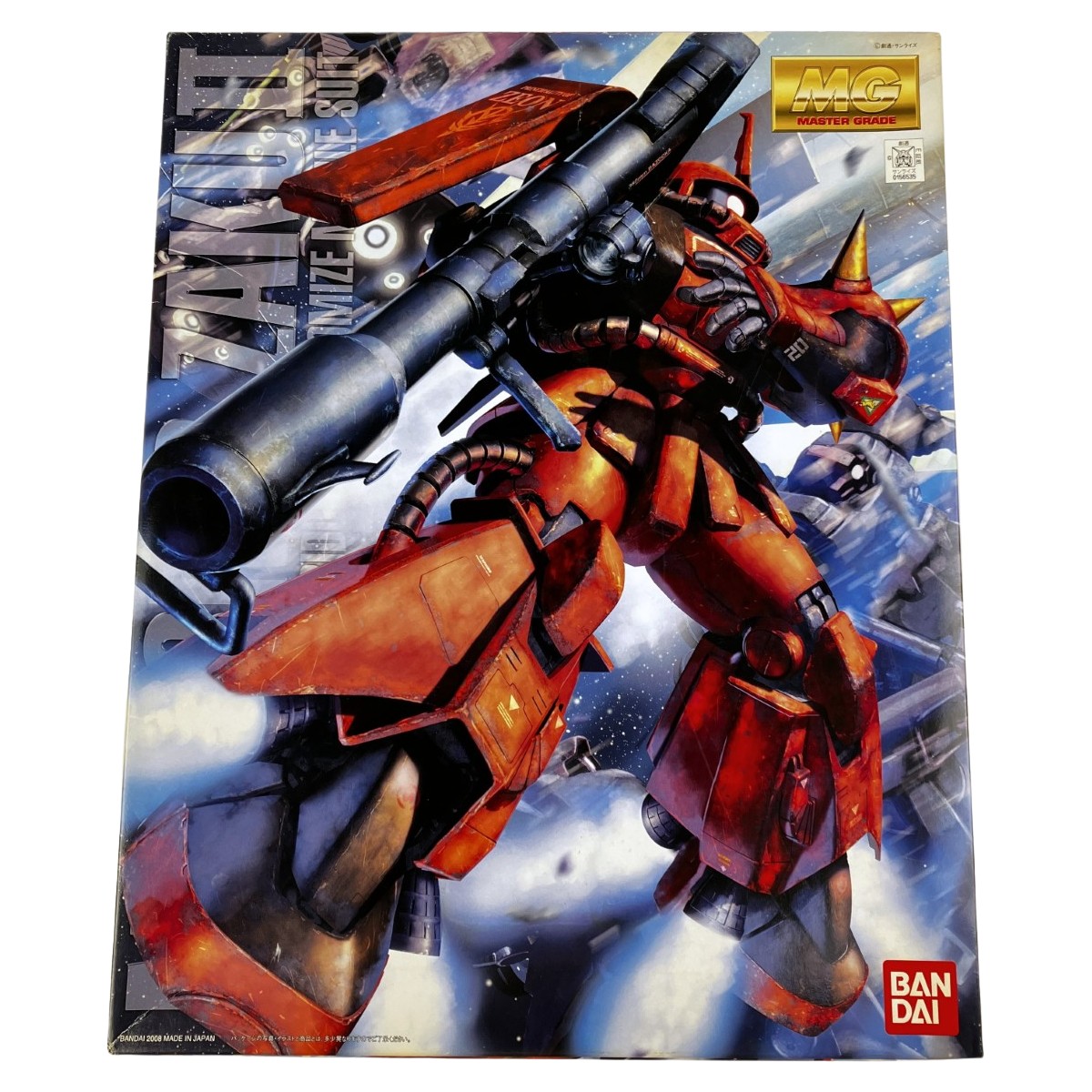 ▽▽【中古】BANDAI バンダイ MG 1/100 ジョニー・ライデン専用ザク Ver.2.0 未組立品 箱ダメージあり Sランク 13,579円