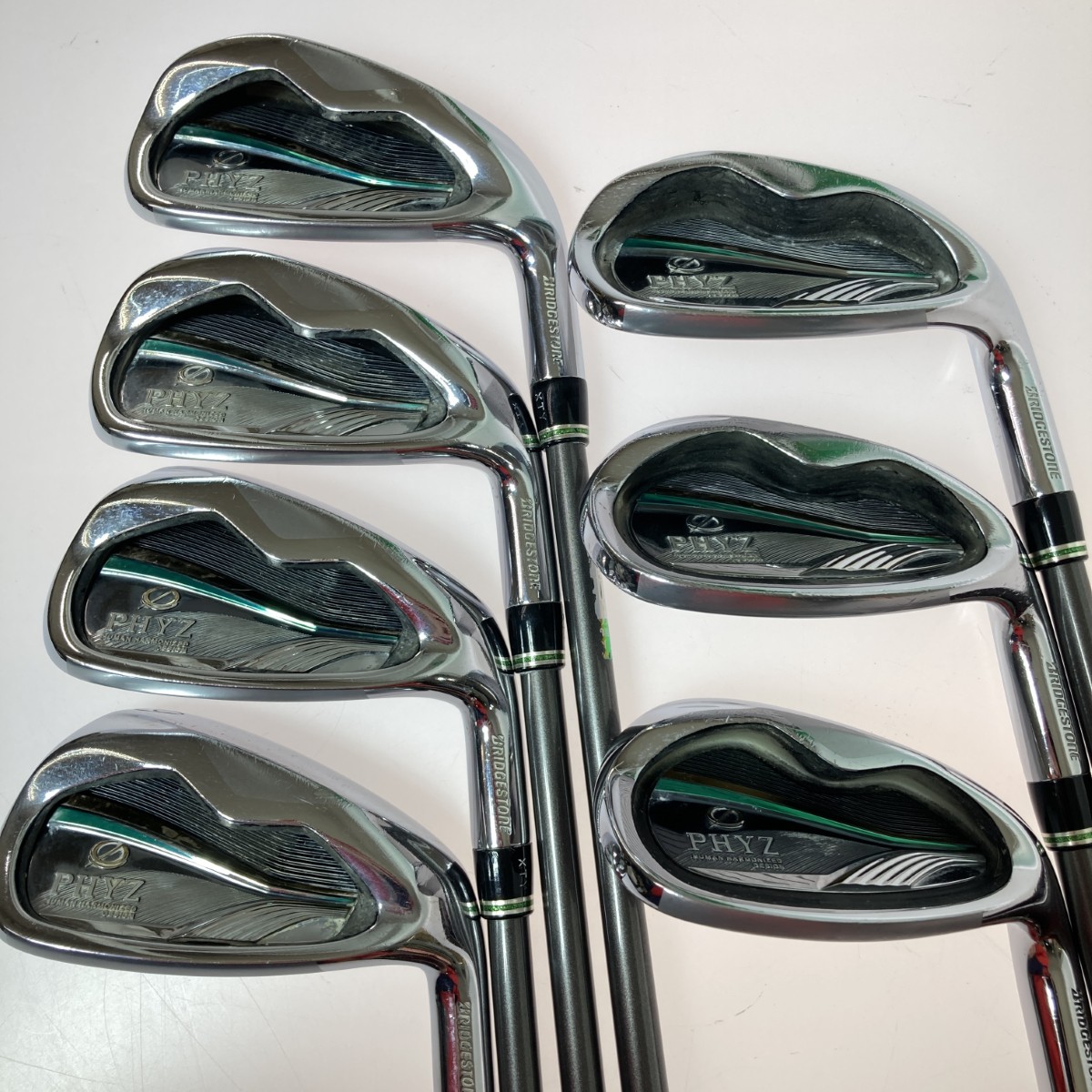 【中古】Bridgestone ブリヂストン PHYZ ニューファイズ 6-9.P.PS.S 7本 アイアンセット PZ-503I R Cランク