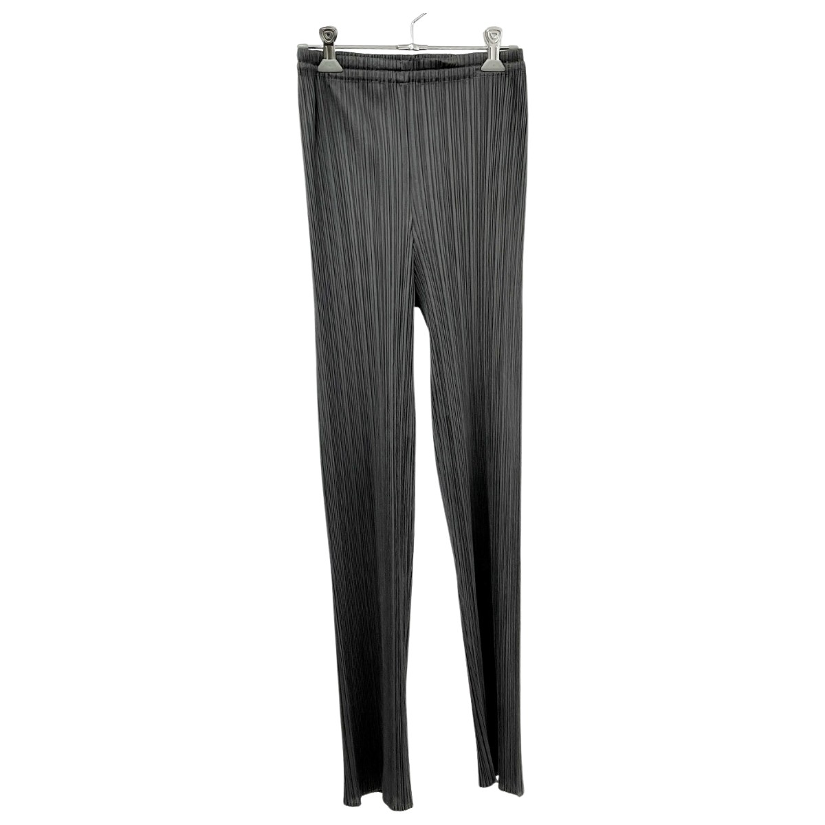 ◆◆【中古】PLEATS PLEASE ISSEY MIYAKE イッセイミヤケ パンツ size2 レディース PP04-JF609 グレー Bランク