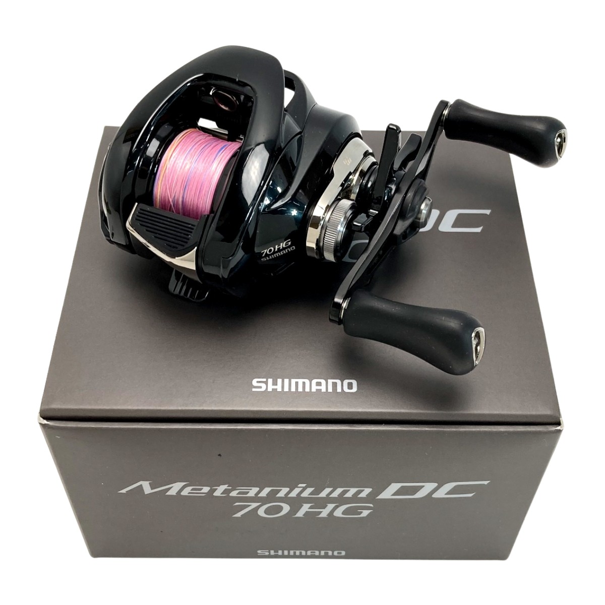 【中古】SHIMANO シマノ 24 メタニウム DC 70HG 046628 ベイトリール 箱付き Bランク