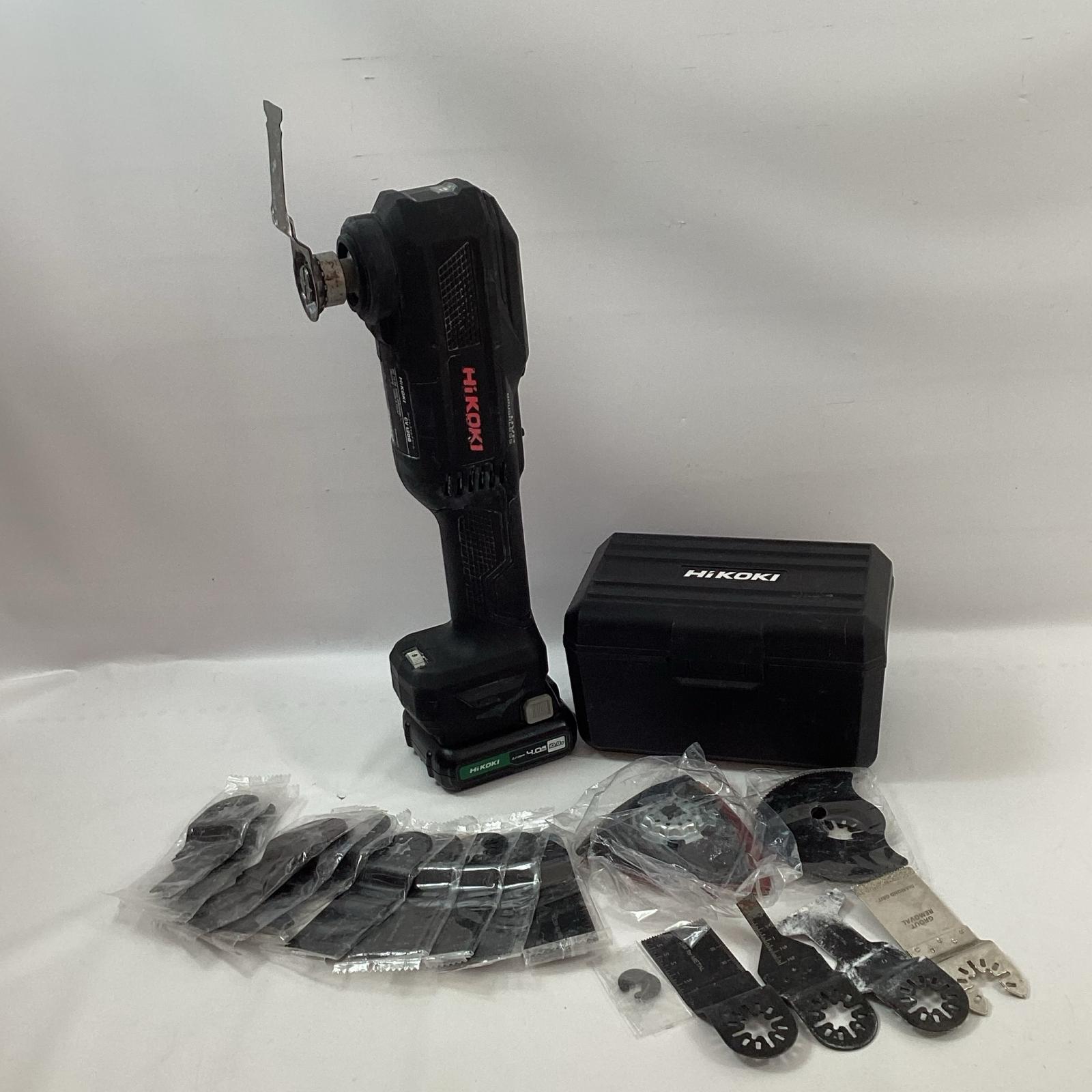 【中古】HiKOKI ハイコーキ マルチツール CV12DB 充電池1個付 10.8v 4.0Ah カットブレード付 Cランク