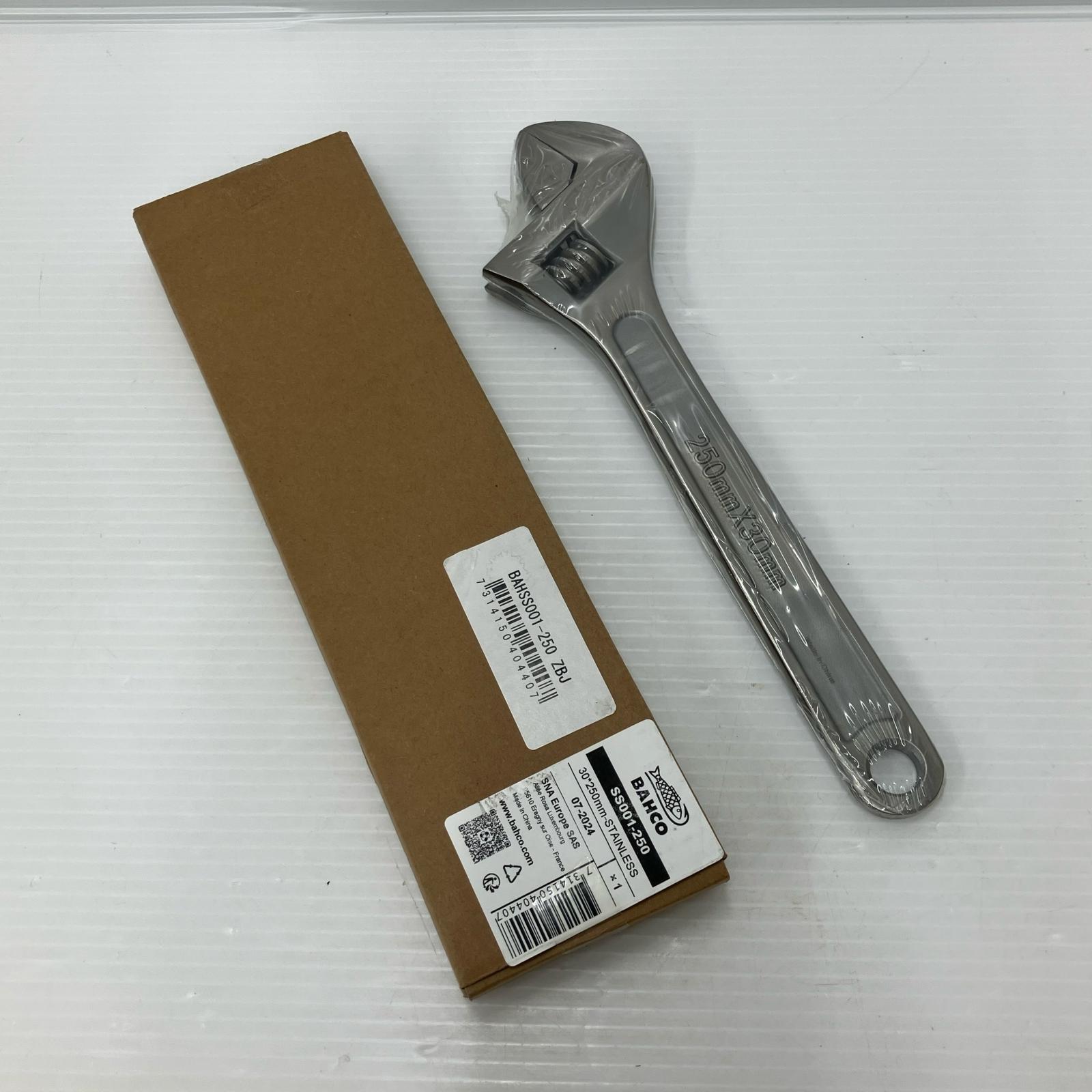 ДД【中古】BAHCO バーコ モンキーレンチ SS001-250 Sランク