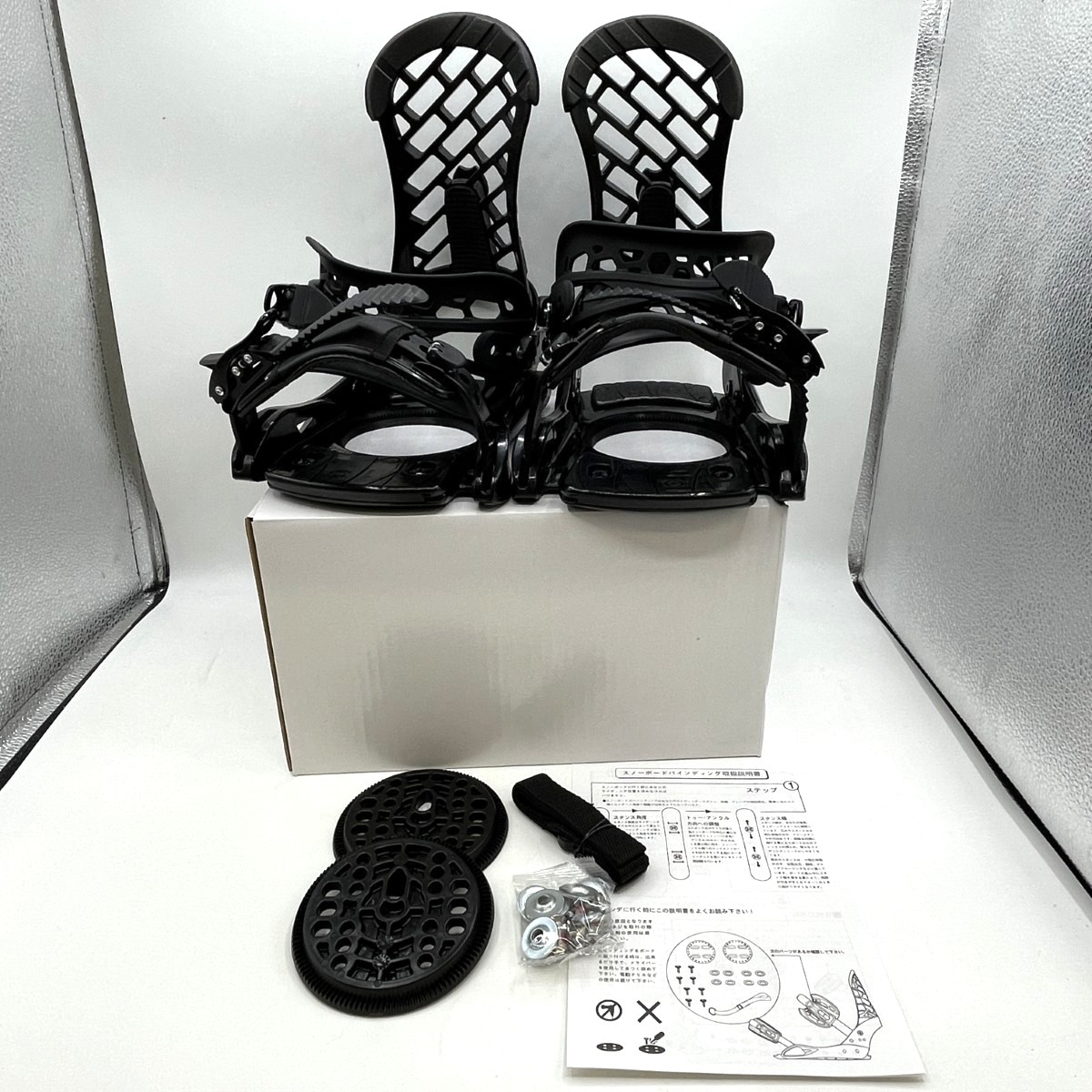 【中古】ZUMA ツマ スノーボード ビンディング　ZUMA ZM4500 25/26年モデル 　SIZE ML ブラック Aランク｜リサイクルビッグバン店