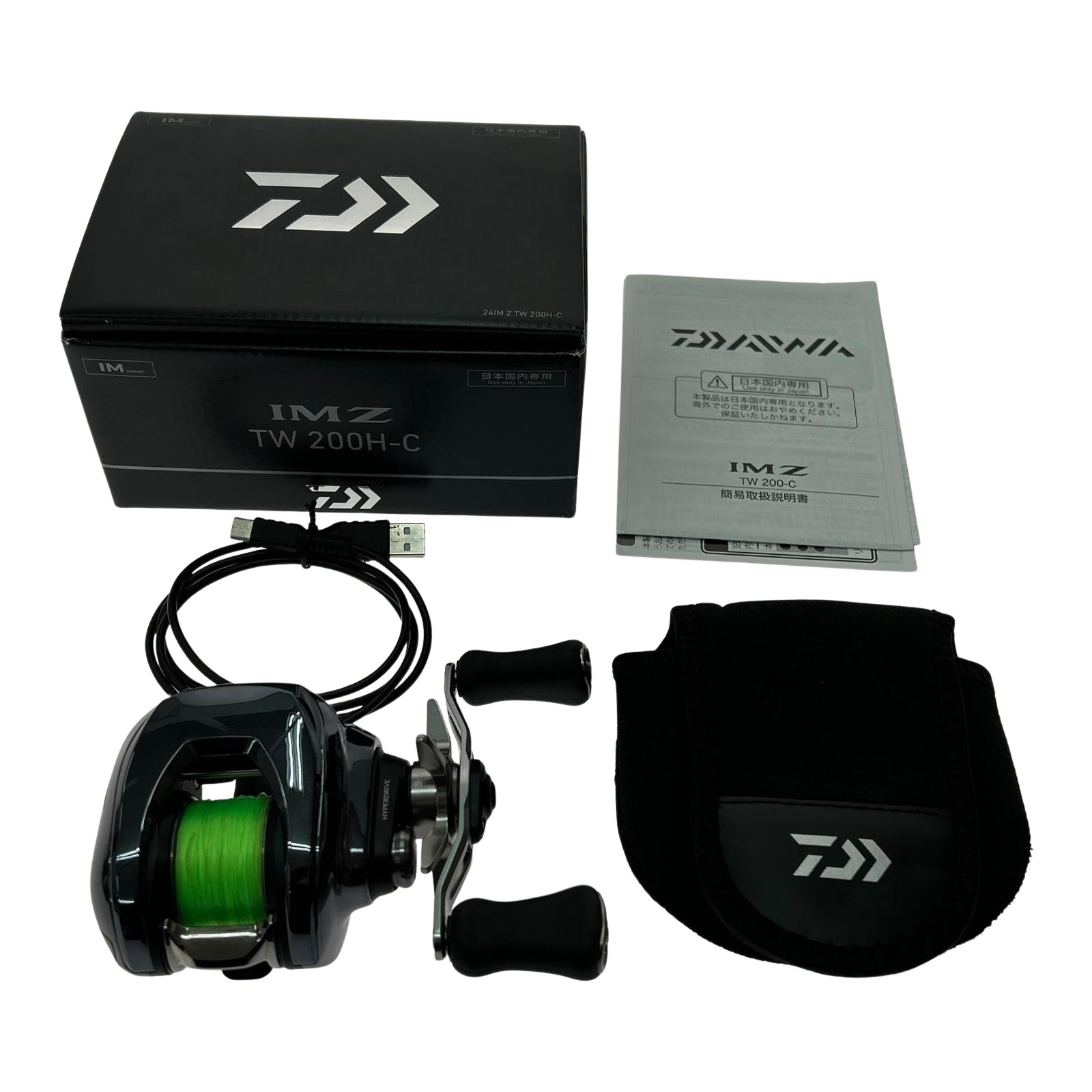 ▼▼【中古】DAIWA ダイワ ベイトリール  右手持ち部分 24IMZ TW200H-C 630292 B序列付ける
