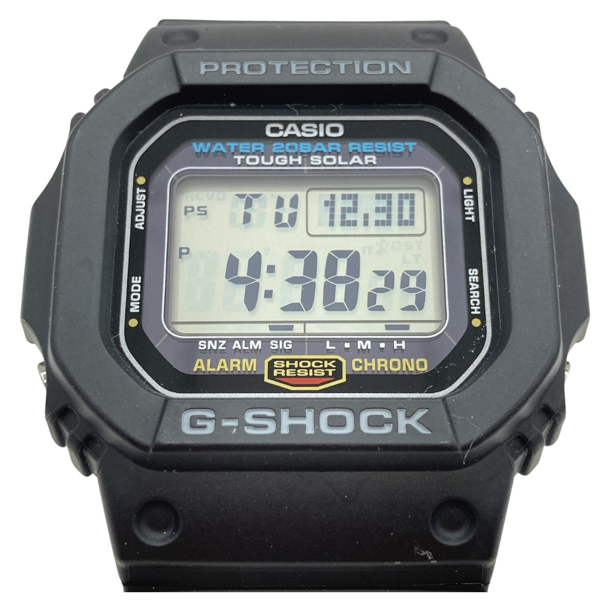 【中古】CASIO カシオ G-SHOCK ジーショック 腕時計 タフソーラー G-5600UE 箱・取説付 Bランク