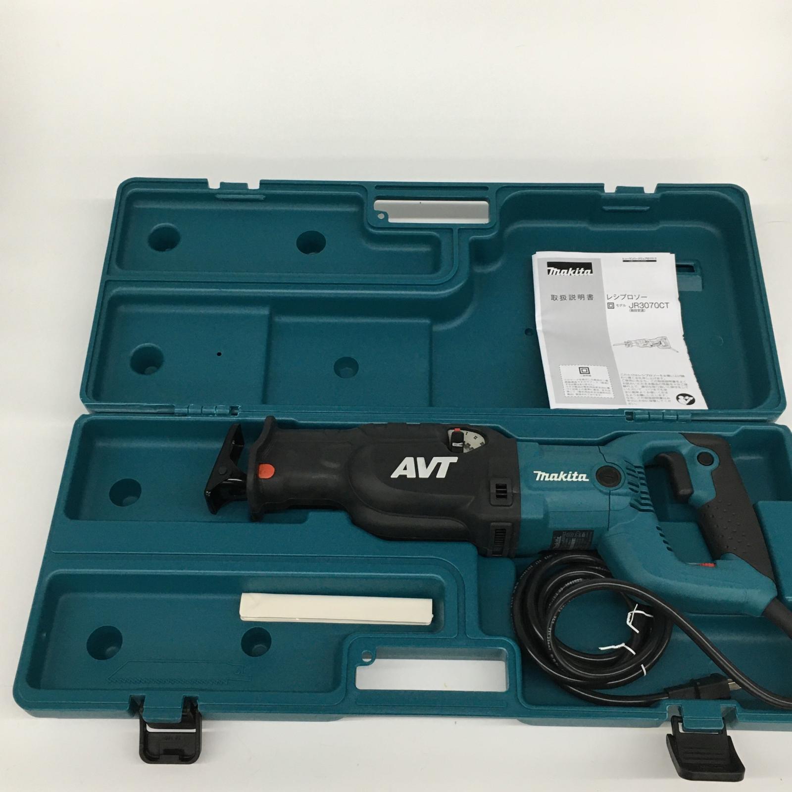 △△【中古】MAKITA マキタ 100V 15Aｈレシプロソー 切りはなす電気容量120-130粍 JR3070CT 緑であること S価値づける