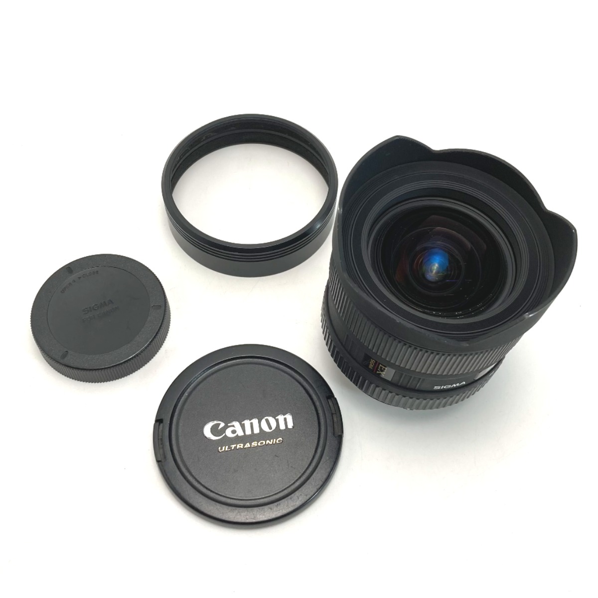 【エントリーポイント10倍|7/19 20:00-7/26 1:59】【送料無料】【中古】SIGMA シグマ 12-24mm F4.5-5.6 EX DG HSM キャノン用 レンズ Cランク|リサイクルビッグバン店