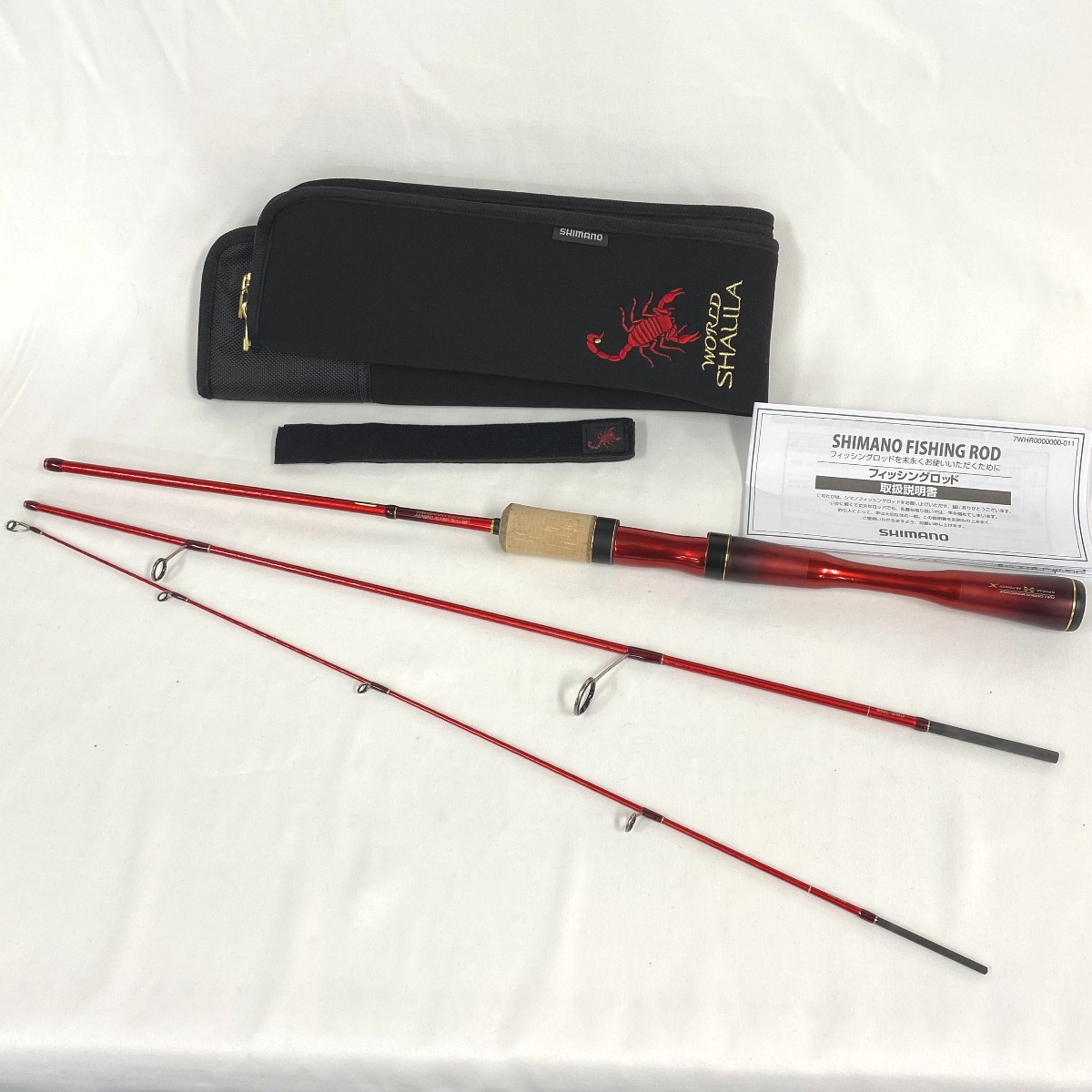 【中古】SHIMANO シマノ ルアーロッド ワールドシャウラ テクニカルエエディション S52L-3 39715 Bランク