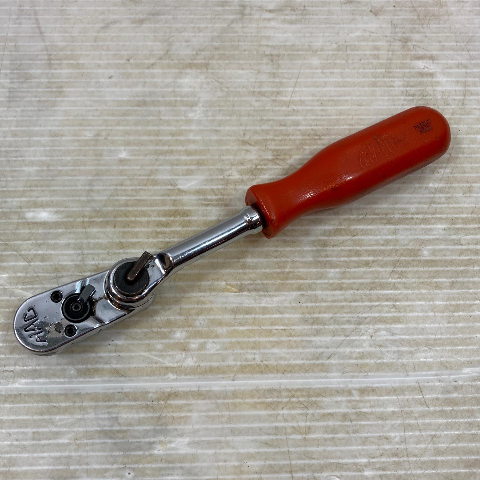 κκ【中古】MAC TOOLS マック お手て物の具 24ポジションラチェット MRIC6PA 赤いこと B位置づける