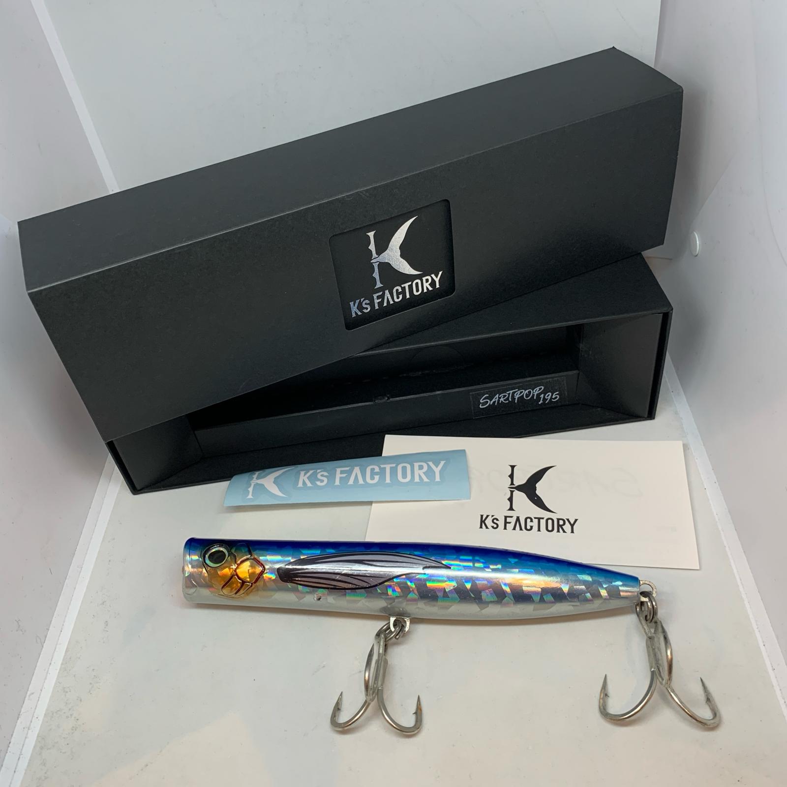 ττ【中古】K's factory ルアー ポッパー サートポップ195 Bランク