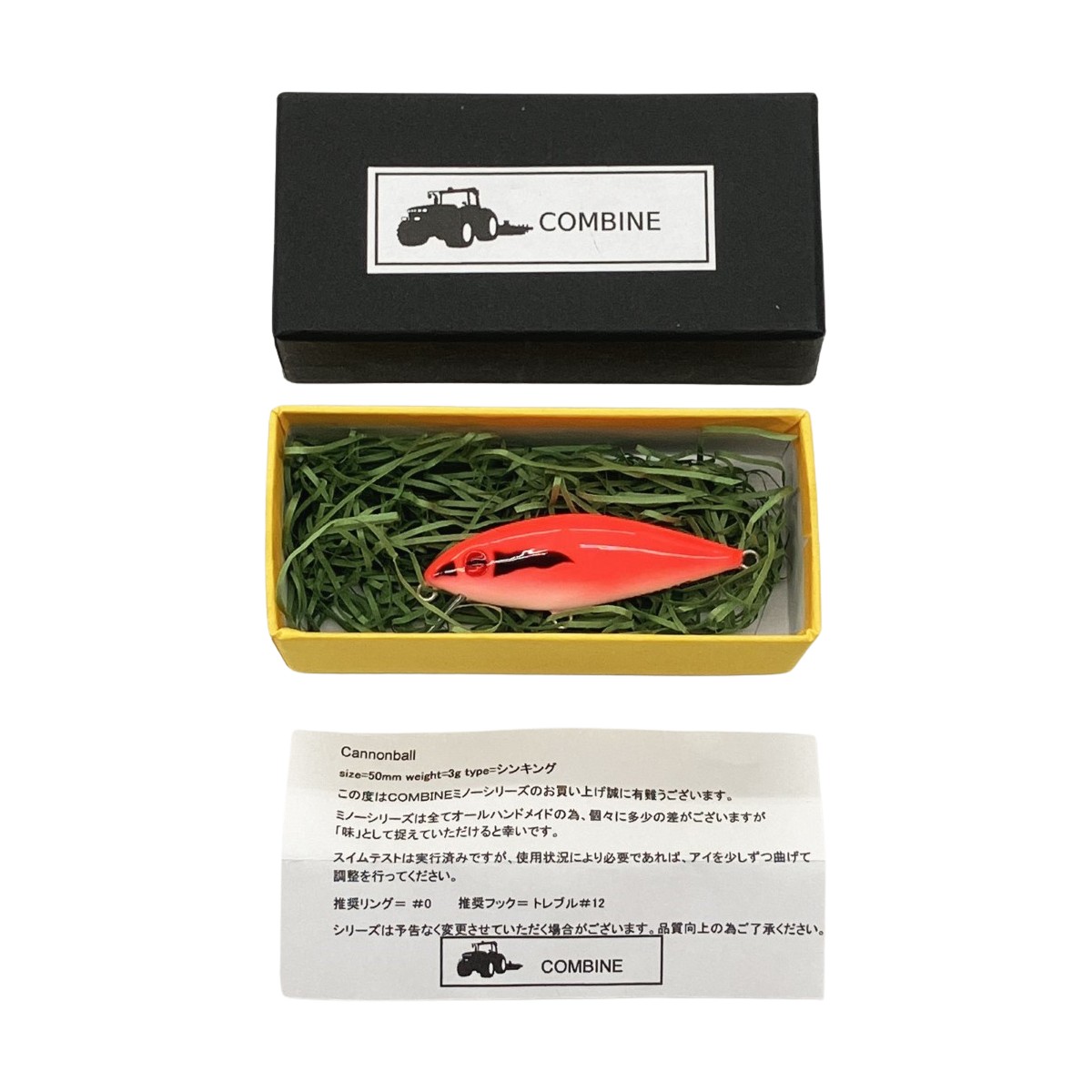 〇〇【中古】I's wood work's アイズウッドワークス COMBINE コンバイン キャノンボール カエル 50s canonball 未使用品 Sランク