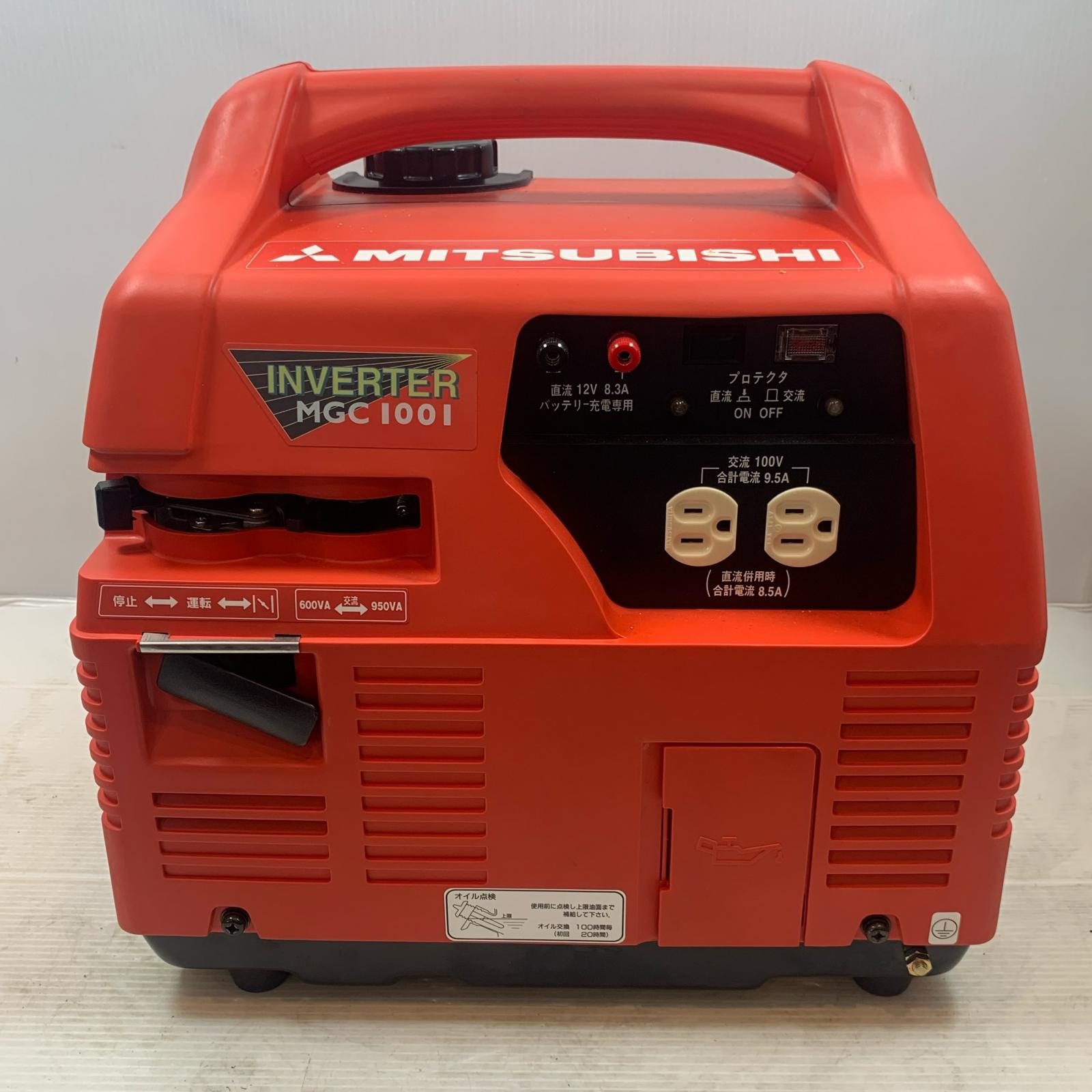 κκ【中古】MITSUBISHI ミツビシ 大型機械類 はたご屋取り替えっこ発生機 4循環過程 000301 MGC1001 赤いこと A序列付ける 電動工具本体-花・ガーデン・DIY