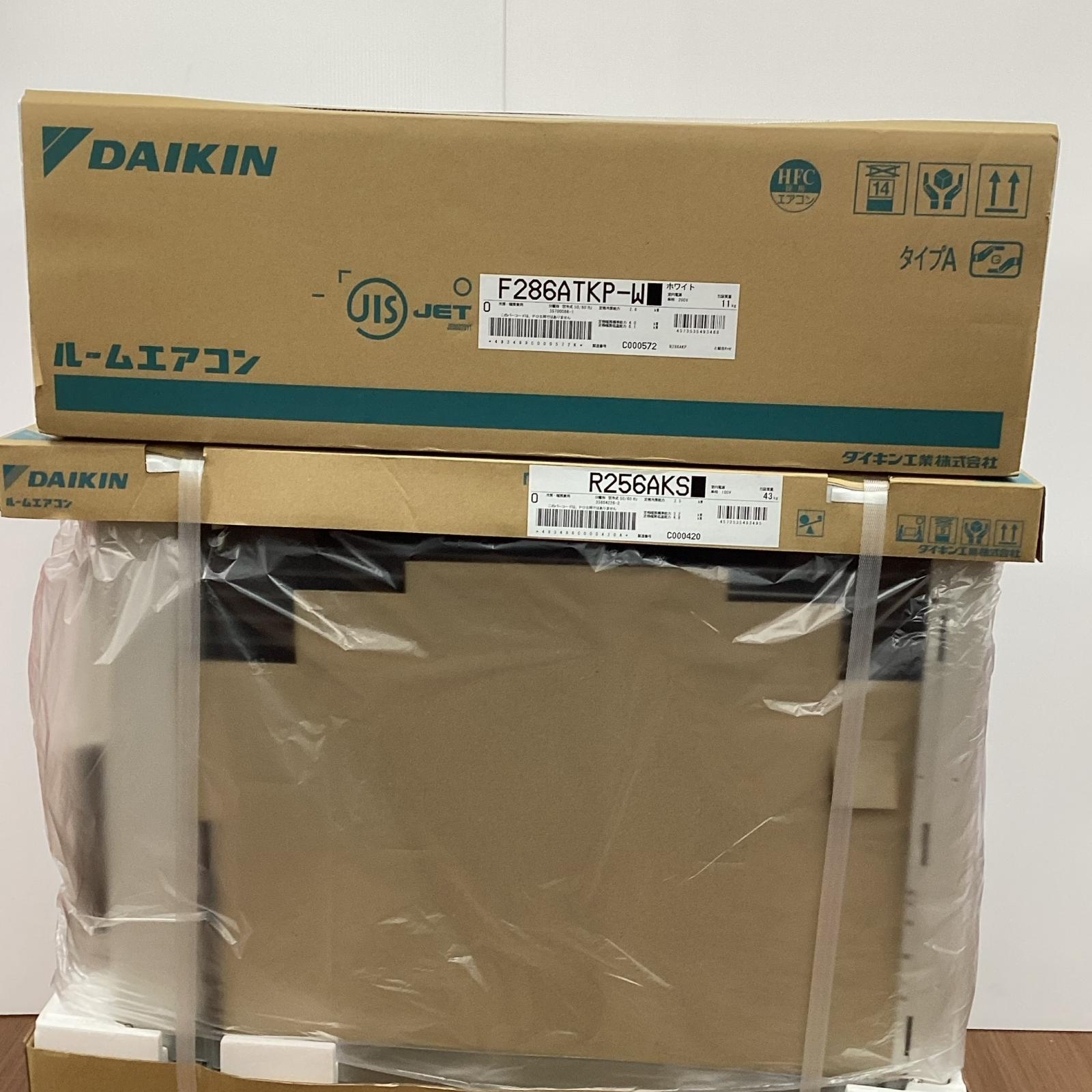 【中古】DAIKIN ダイキン 壁掛けエアコン　F286ATKP F286ATKP Sランク