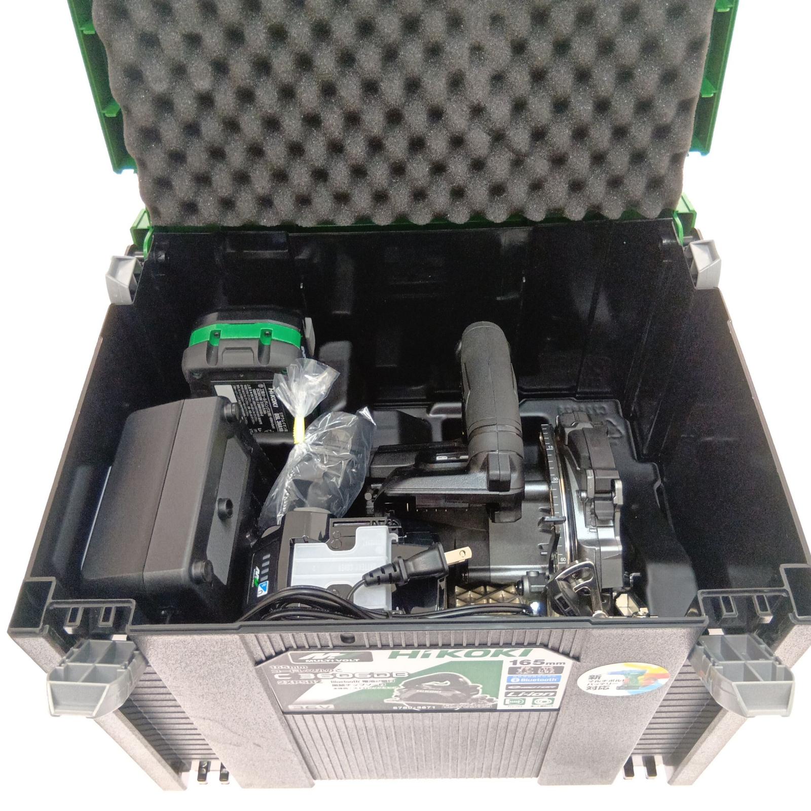 □□【中古】HiKOKI ハイコーキ 165粍コードレス丸のこ C3606DB 2XPSBZ S位置づける