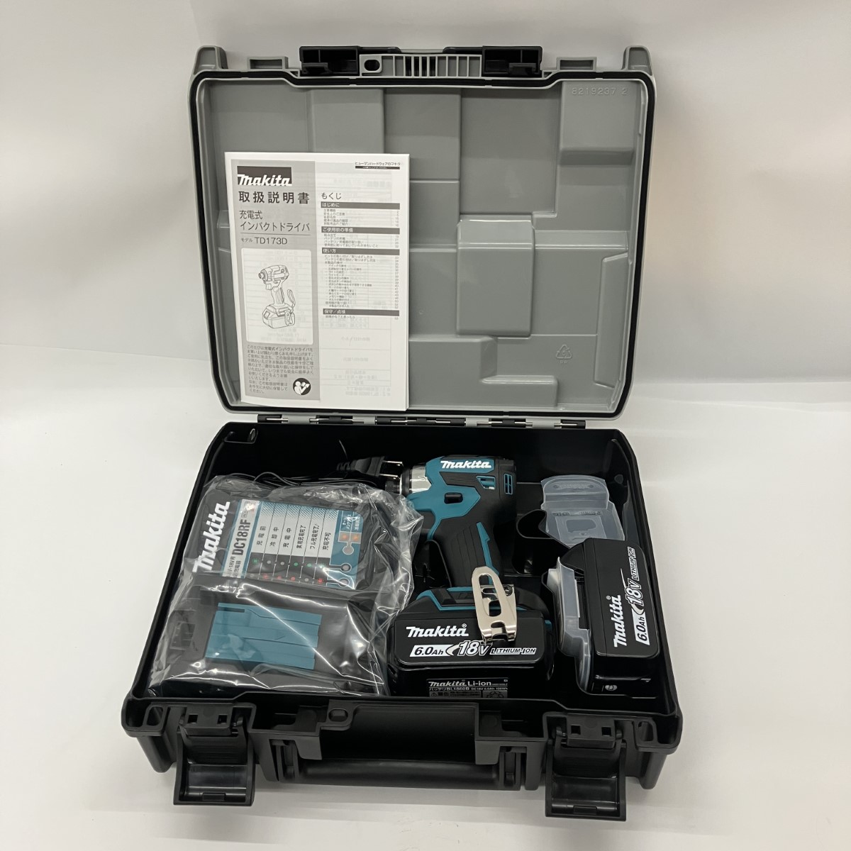 【エントリーポイント10倍|7/19 20:00-7/26 1:59】【送料無料】【中古】MAKITA マキタ 充電式インパクトドライバ 18v 6.0Ah TD173DRGX Sランク|リサイクルビッグバン店
