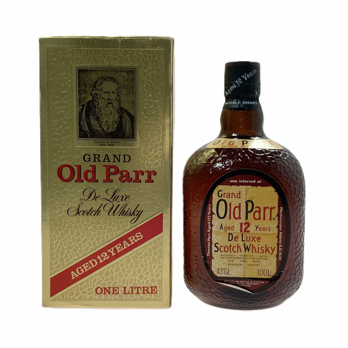 楽天市場】【箱有】Grand Old Parr オールドパー 12年 1000ml キング