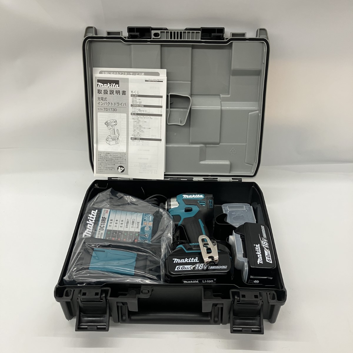 〇〇【中古】MAKITA マキタ 充電式インパクトドライバ 18v 6.0Ah TD173DRGX ブルー 未使用品 Sランク 32,890円