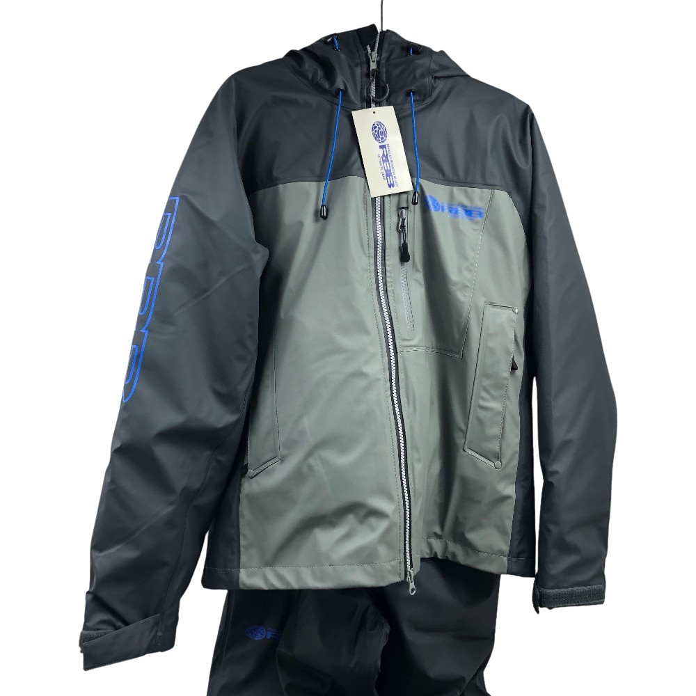 ΣΣ【中古】Rivalley リバレイ レインウェア RBB PU ウォーム背広 M大きさ #薄墨色 A位置づける