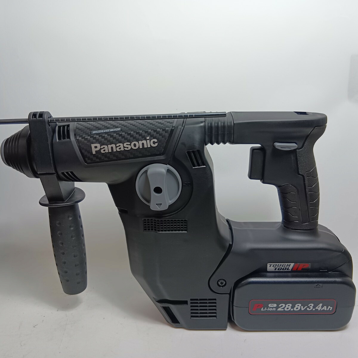 【中古】Panasonic パナソニック ハンマドリル EZ7881パソコン2V-B 黒いこと 未当て嵌める品(S) 嘱する品完全無欠さ コードレス式 28.8Ｖ S価値づける